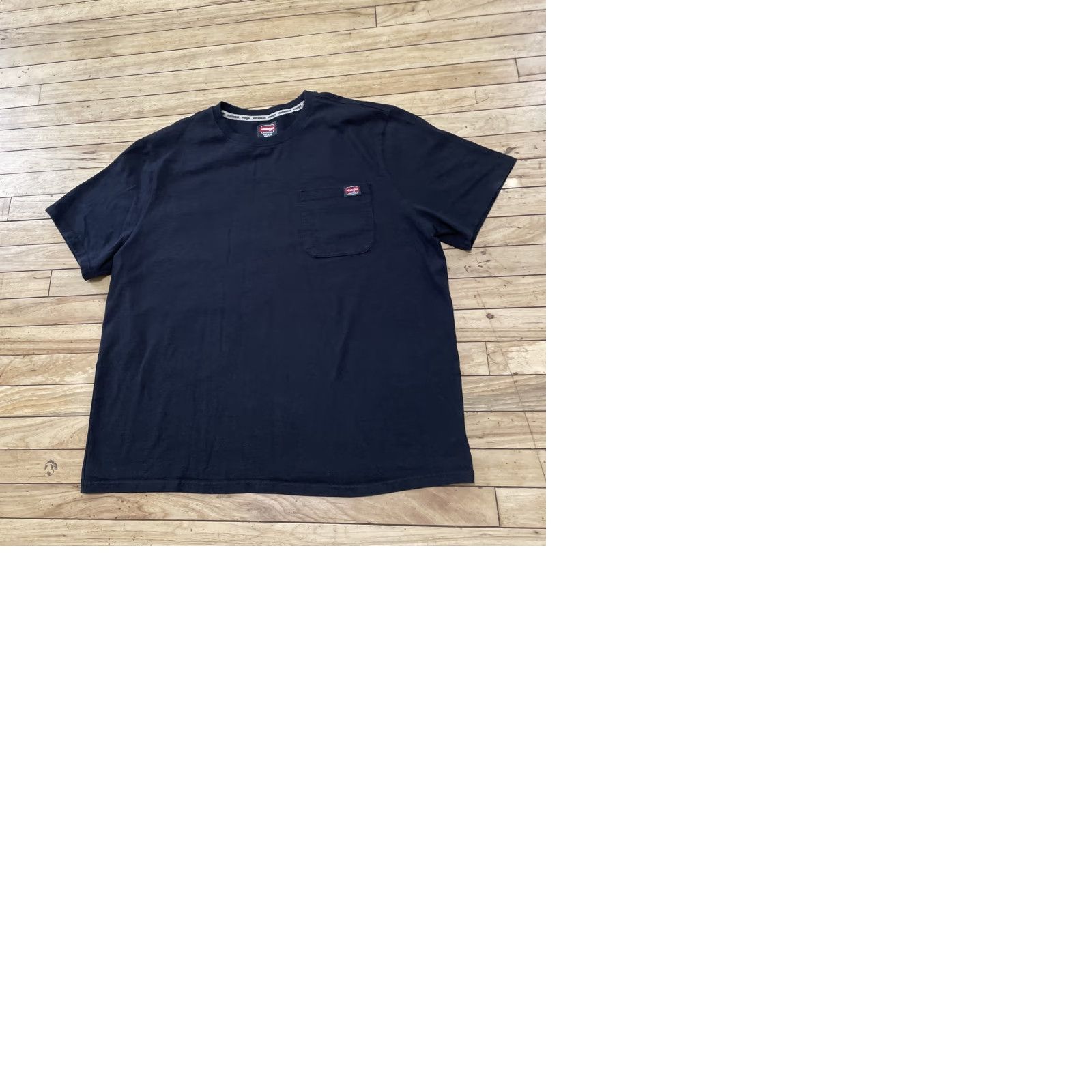 Wrangler Wrangler Workwear Black Pocket Logo Shirt Men 2XL Western Cowboy Y2K Streetwear Shirt Size US XXL / EU 58 / 5 - 12 Thumbnail