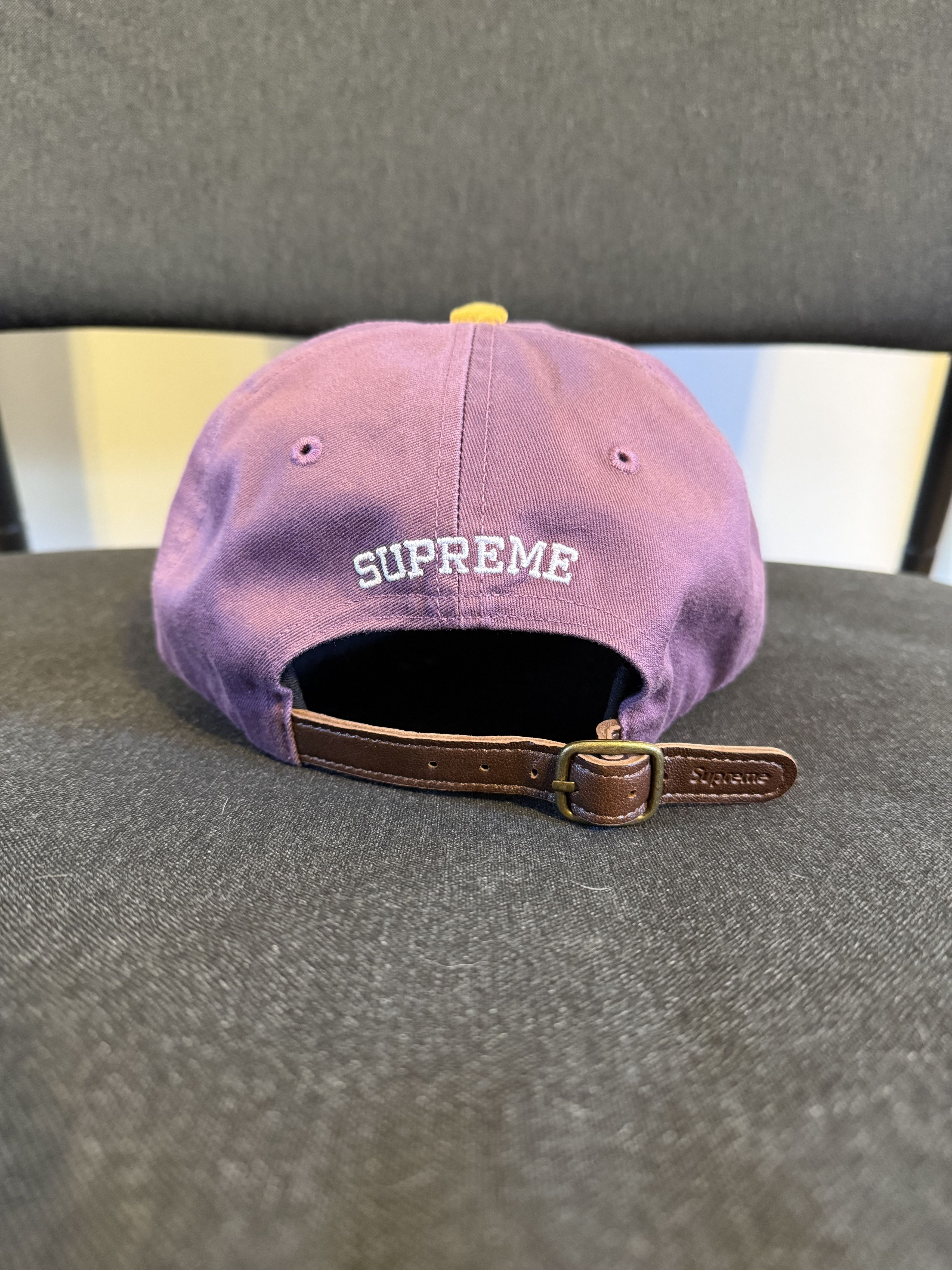 Supreme 2-tone S Logo 6-Panel (Dusty Purple) | Grailed