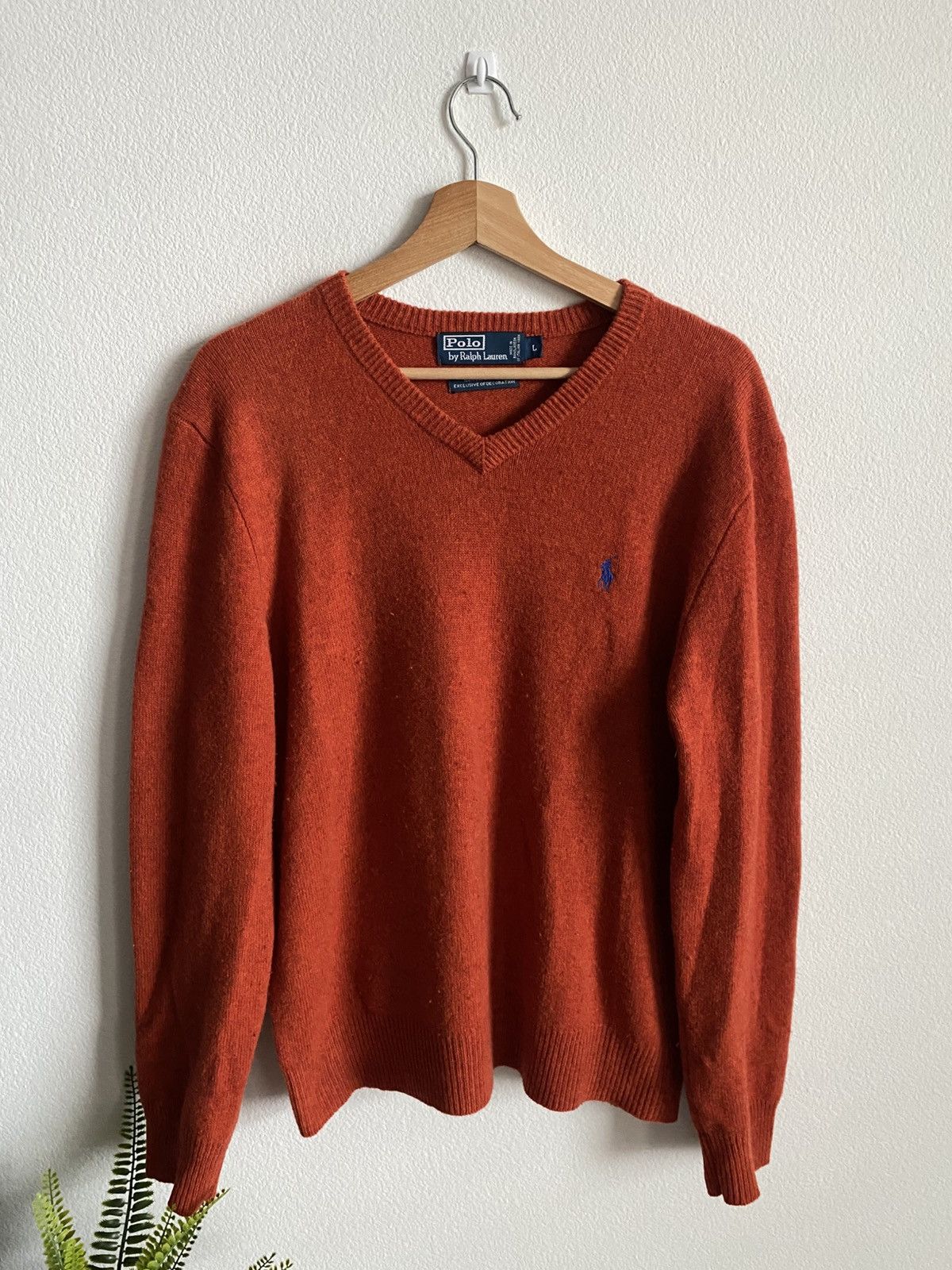 Polo Ralph Lauren Polo Ralph Lauren Wool Sweater Size US L / EU 52-54 / 3 - 1 Thumbnail