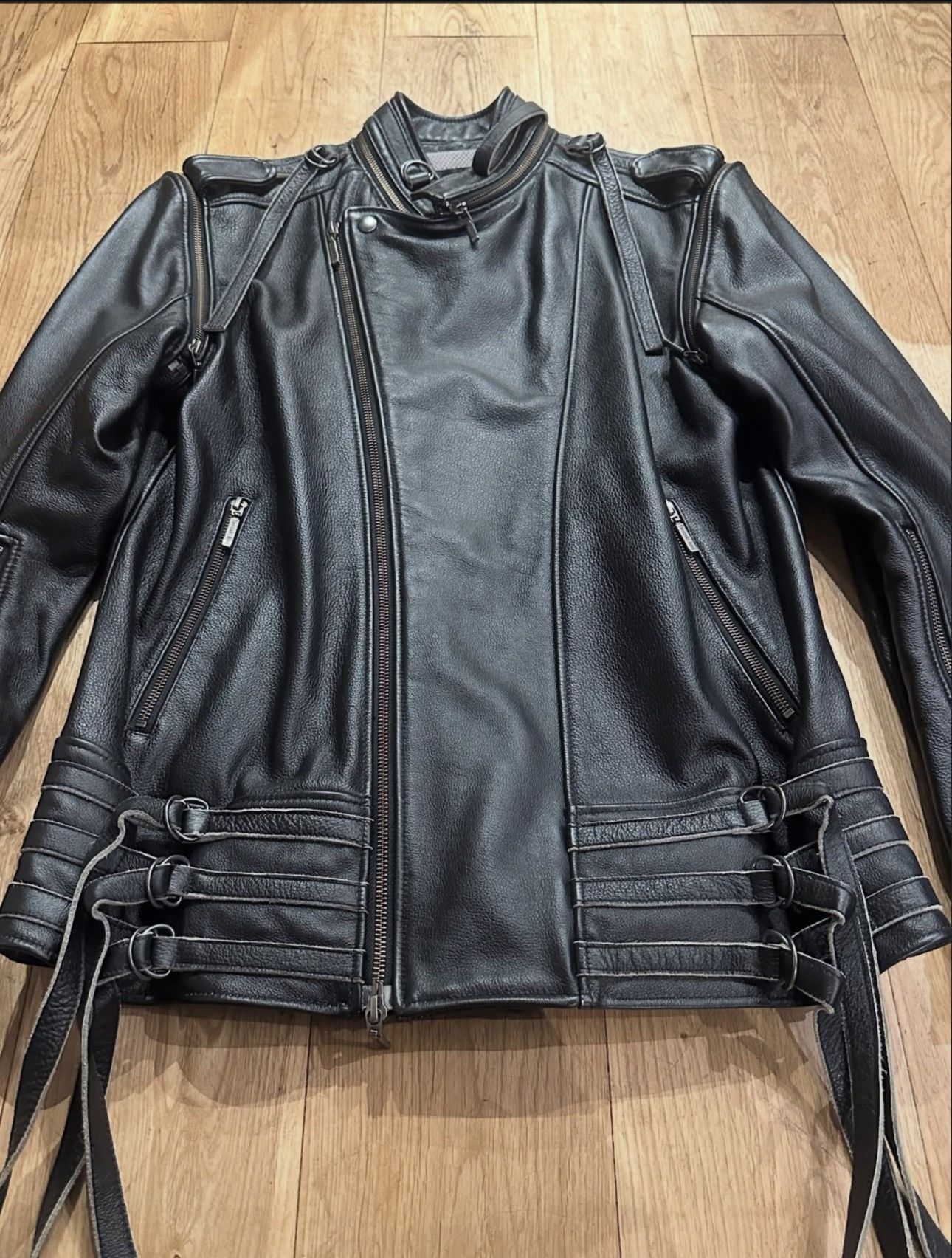 Yasuyuki Ishii Yasuyuki Ishii SS18 “Zen Punk” Leather Jacket Size US L / EU 52-54 / 3 - 6 Thumbnail