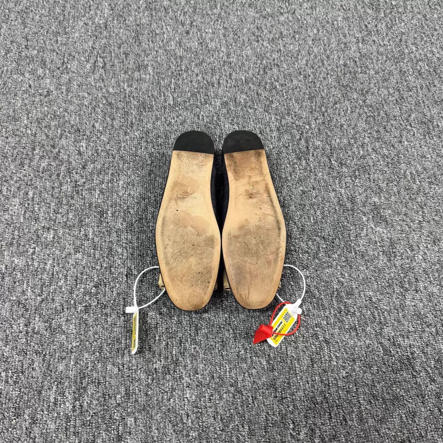 Salvatore Ferragamo Ferragamo Denim Bow Flats 39 97 New Size US 8.5 / IT 38.5 - 5 Thumbnail
