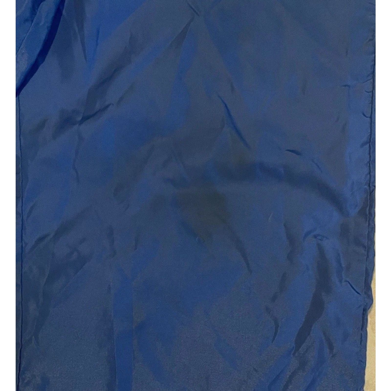 Nike VINTAGE Nike Swoosh Track Pants M Men Athletic Pants Blue 80s 90s Retro Hip Hop Basketball Gym Ankle Zip Size US 31 - 6 Thumbnail