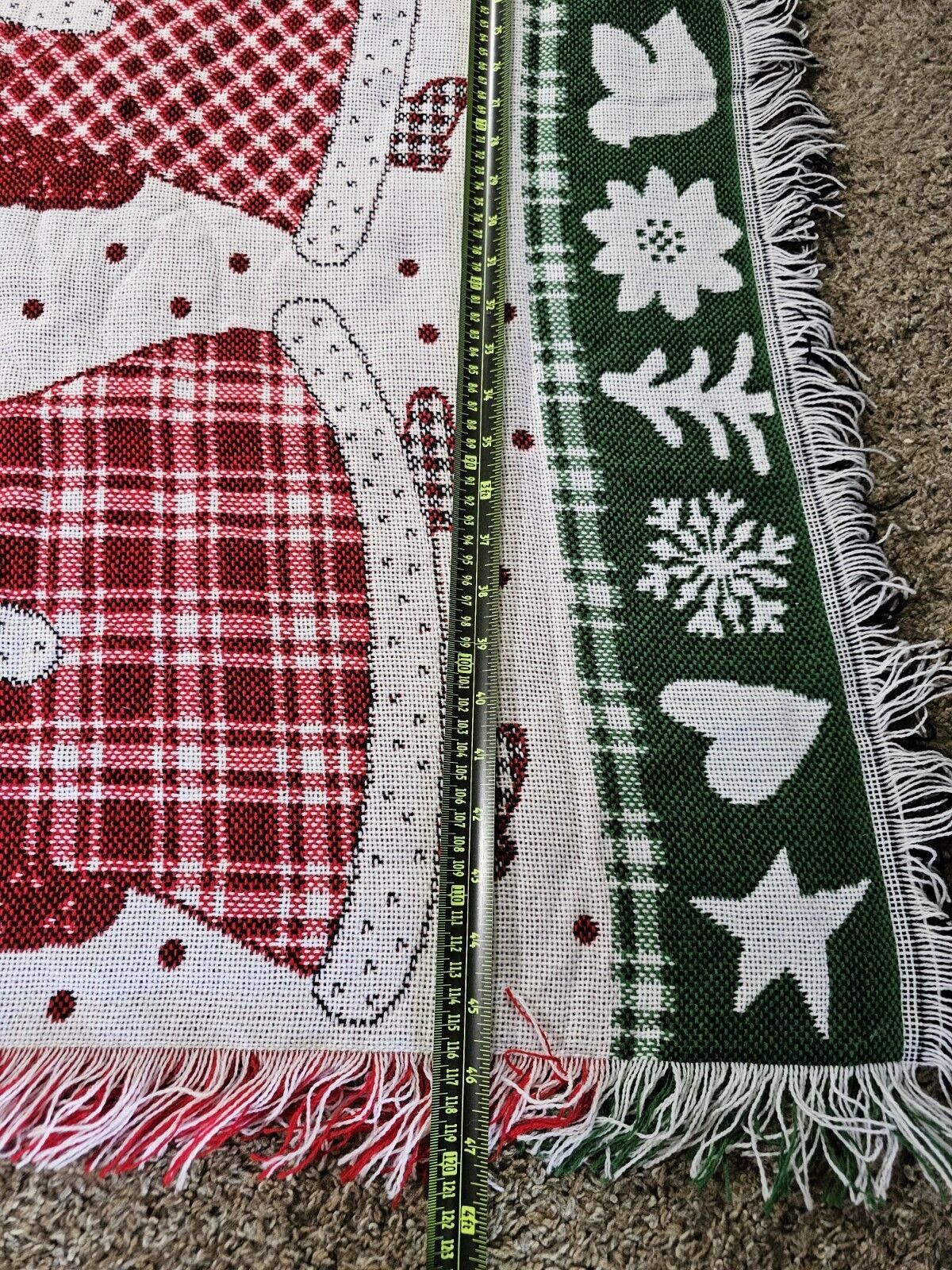 Designer MH inc st Nicholas christmas throw blanket APPROX 47x59 Size ONE SIZE - 5 Thumbnail