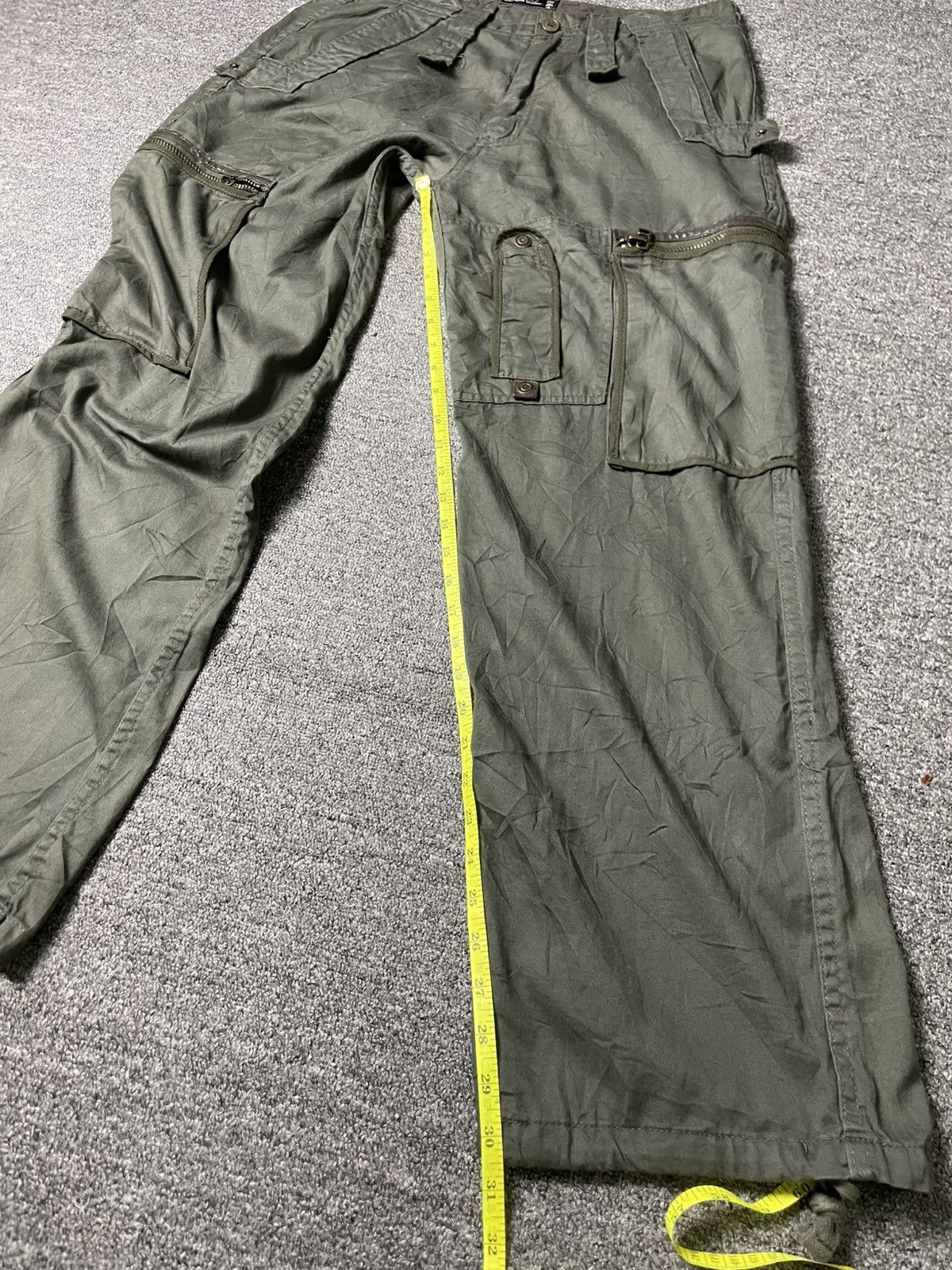 If Six Was Nine × Japanese Brand × Le Grande Bleu (L.G.B.) Bike Star Brand Cargo Pants (68) Size US 32 / EU 48 - 6 Thumbnail