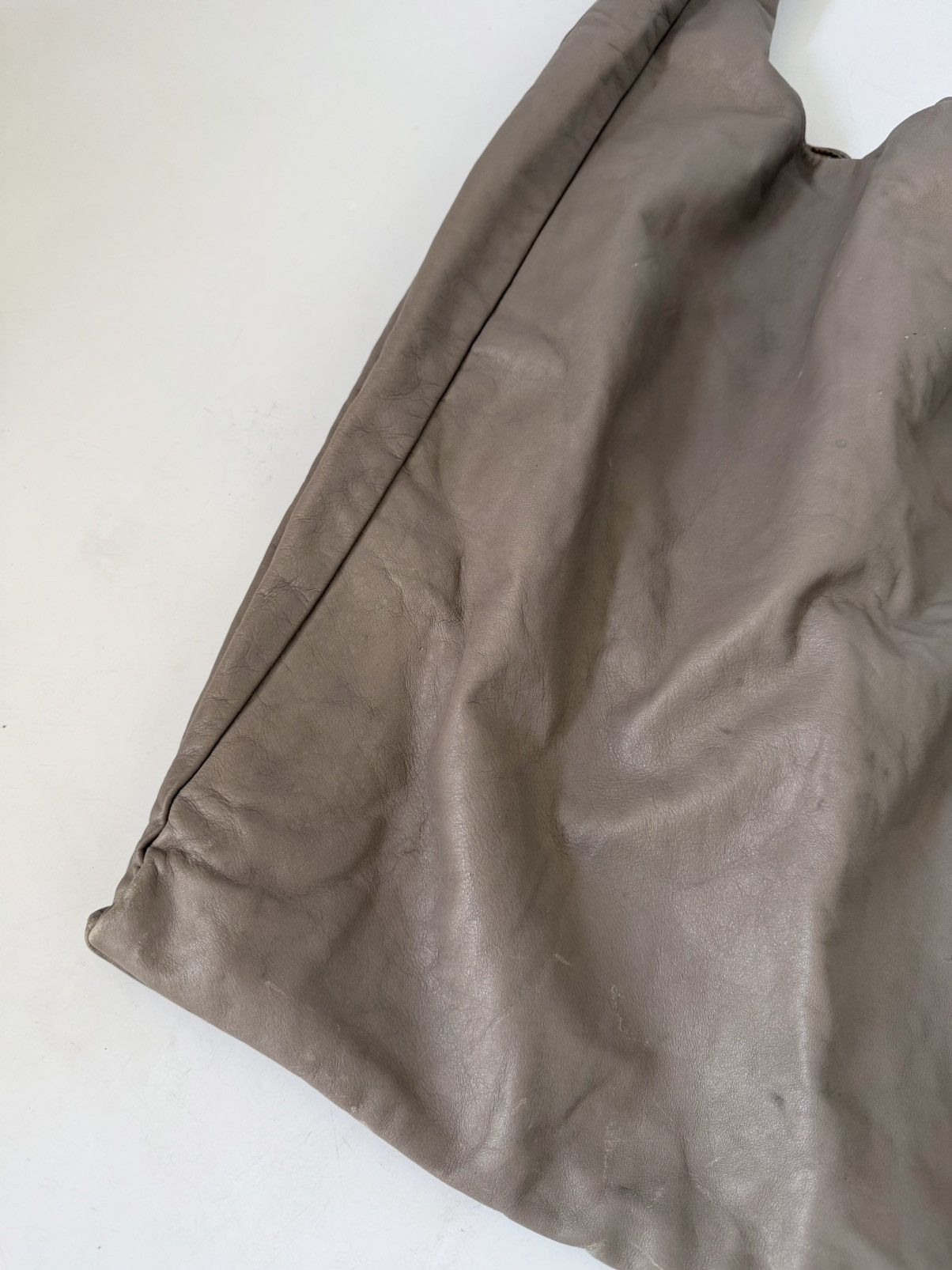 Maison Margiela Martin Margiela SS11 Oversized Shopper Leather Tote Bag Size ONE SIZE - 2 Thumbnail