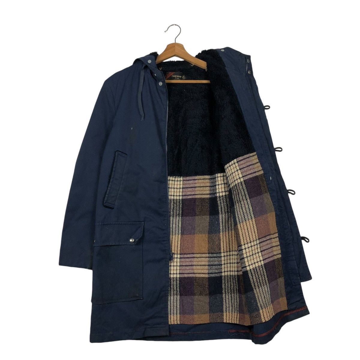 Vintage 🔥VINTAGE CHORE WORKER DUCK CANVAS SEARS USA BLANKET TARTAN Size US M / EU 48-50 / 2 - 1 Thumbnail