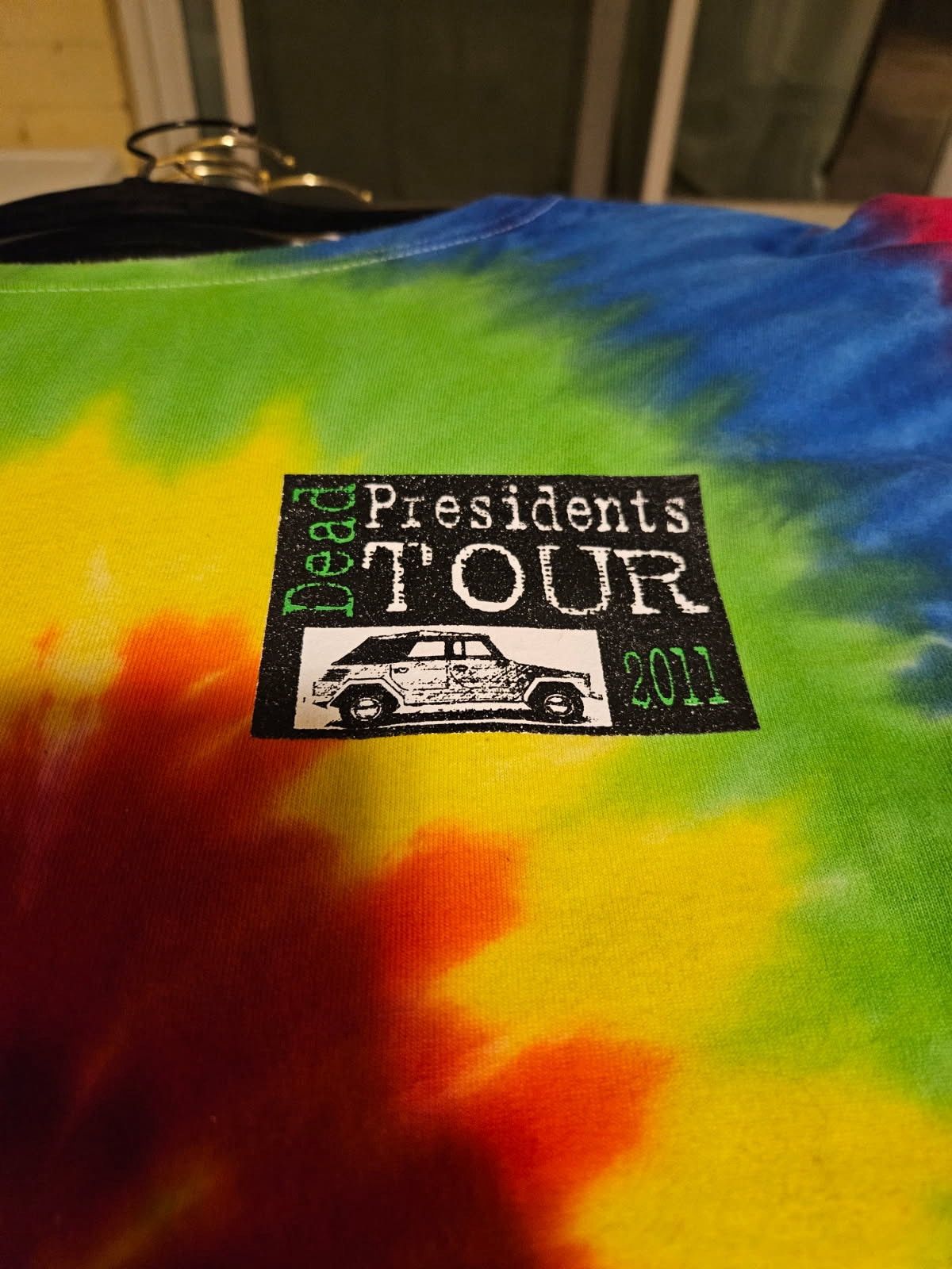 Hanes Dead president's Tour Tie Dye 19th annual Thing Rallye Hanes Size US L / EU 52-54 / 3 - 3 Thumbnail
