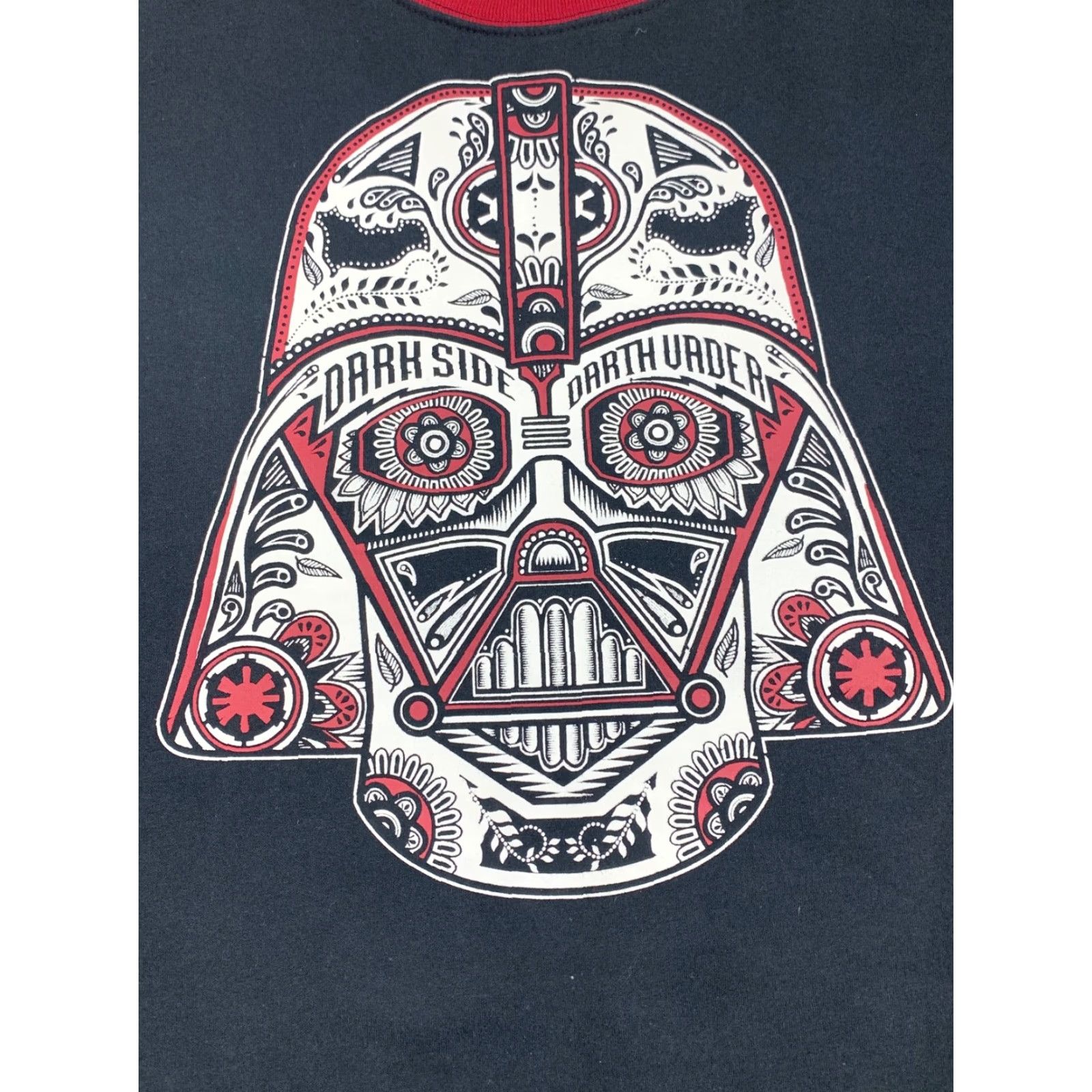 Star Wars Men's Star Wars Long Sleeve Sweatshirt Dark Side Darth Vader Paisley Sweater M Size M / US 6-8 / IT 42-44 - 2 Thumbnail