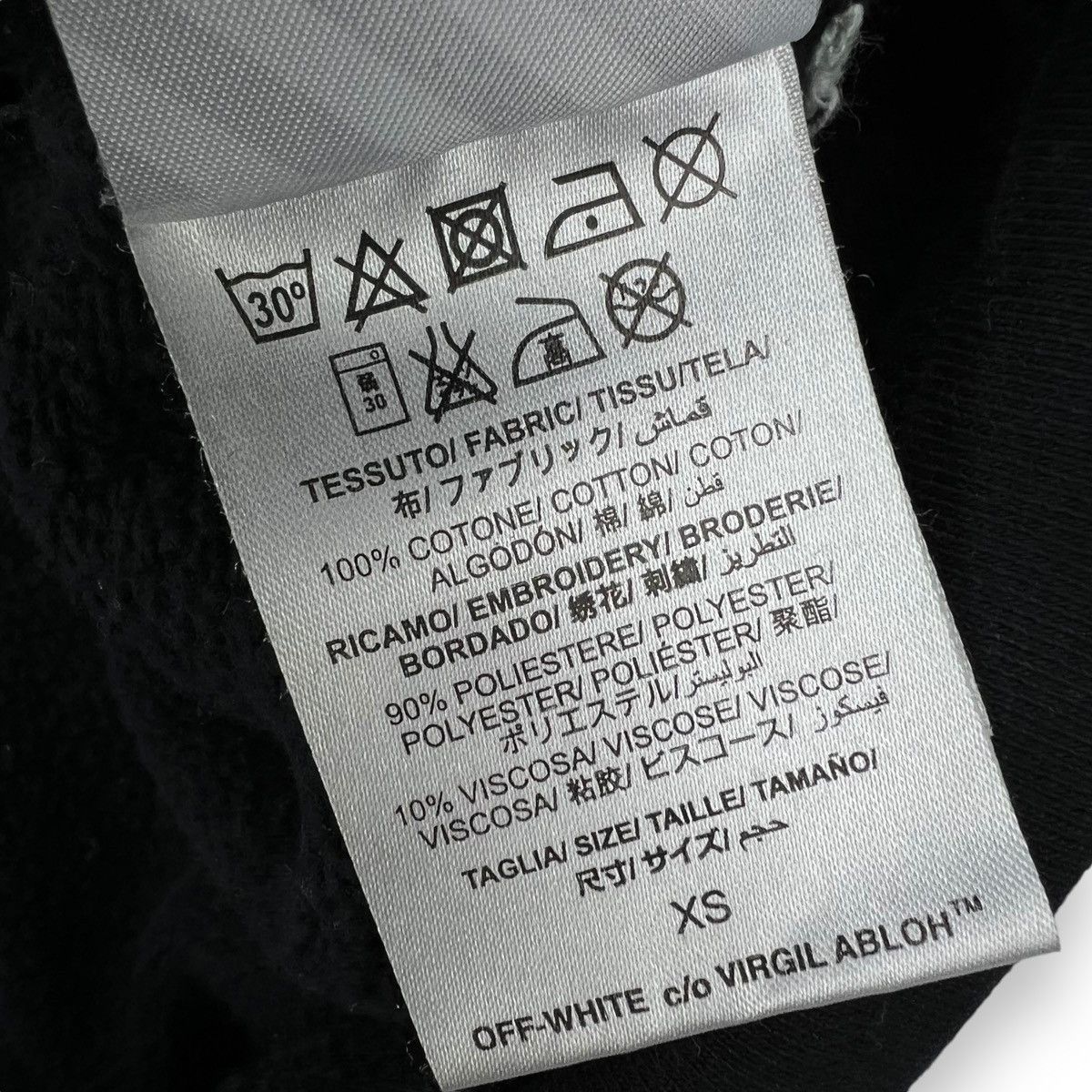 Off-White Off-White Ferns Embroidered Hoodie Size US L / EU 52-54 / 3 - 6 Thumbnail