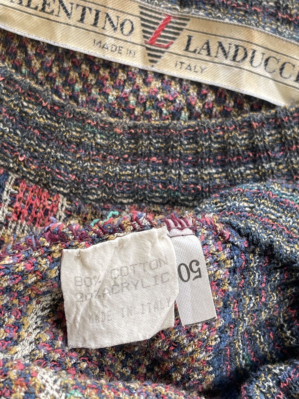 Valentino Vintage 80s Valentino Landucci Jumper Knit Sweater Size US L / EU 52-54 / 3 - 10 Thumbnail
