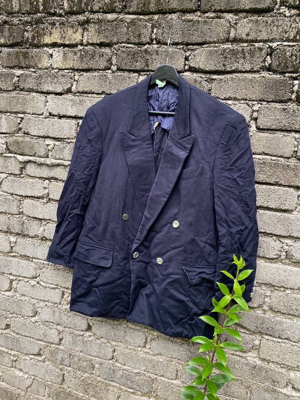 Loro Piana Vintage Loro Piana Double Breasted Coat Size US M / EU 48-50 / 2 - 2 Thumbnail