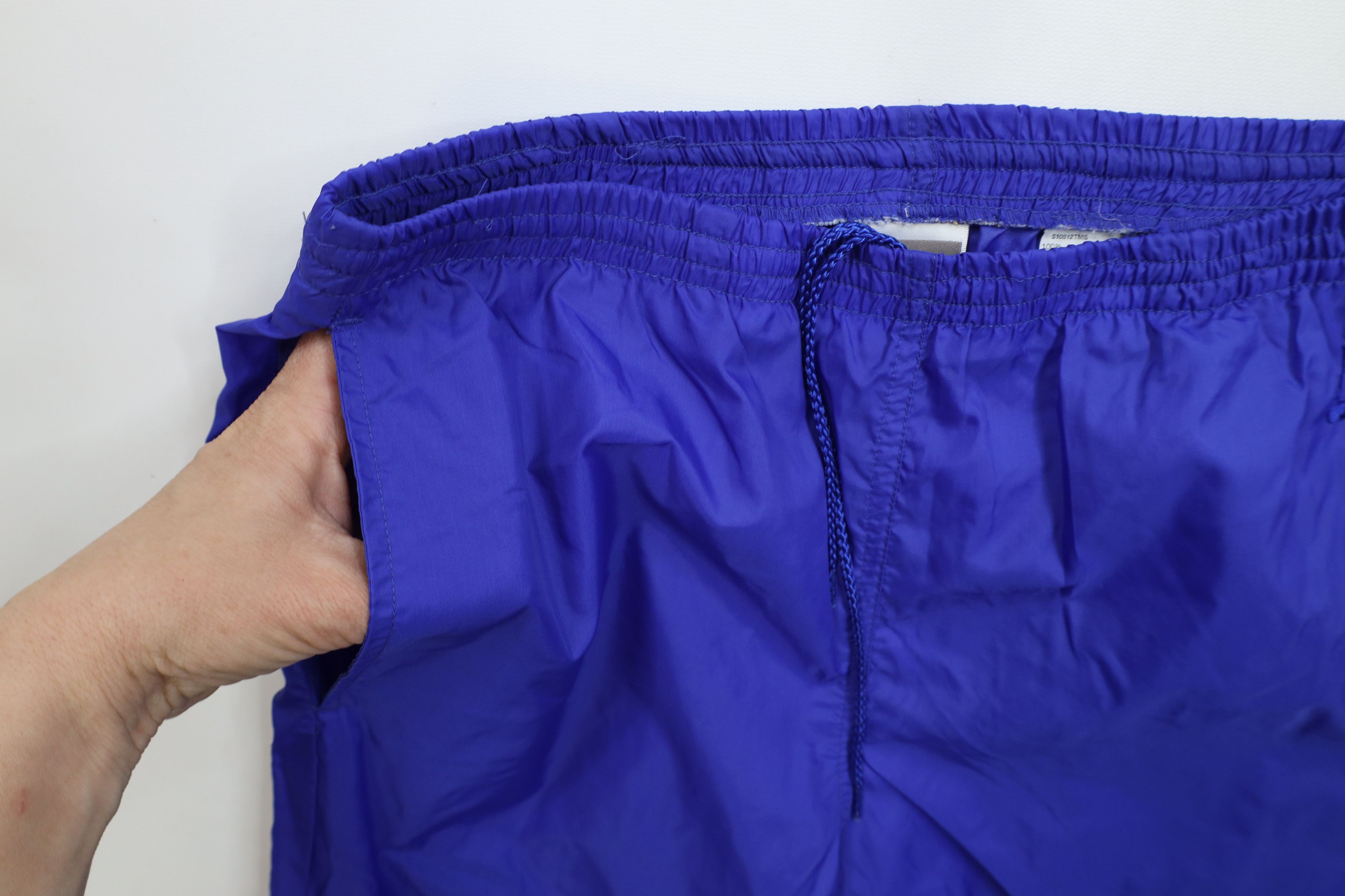 Nike × Vintage Vintage 90s Nike Scott Mini Swoosh Windbreaker Joggers Pants Size US 32 / EU 48 - 6 Thumbnail