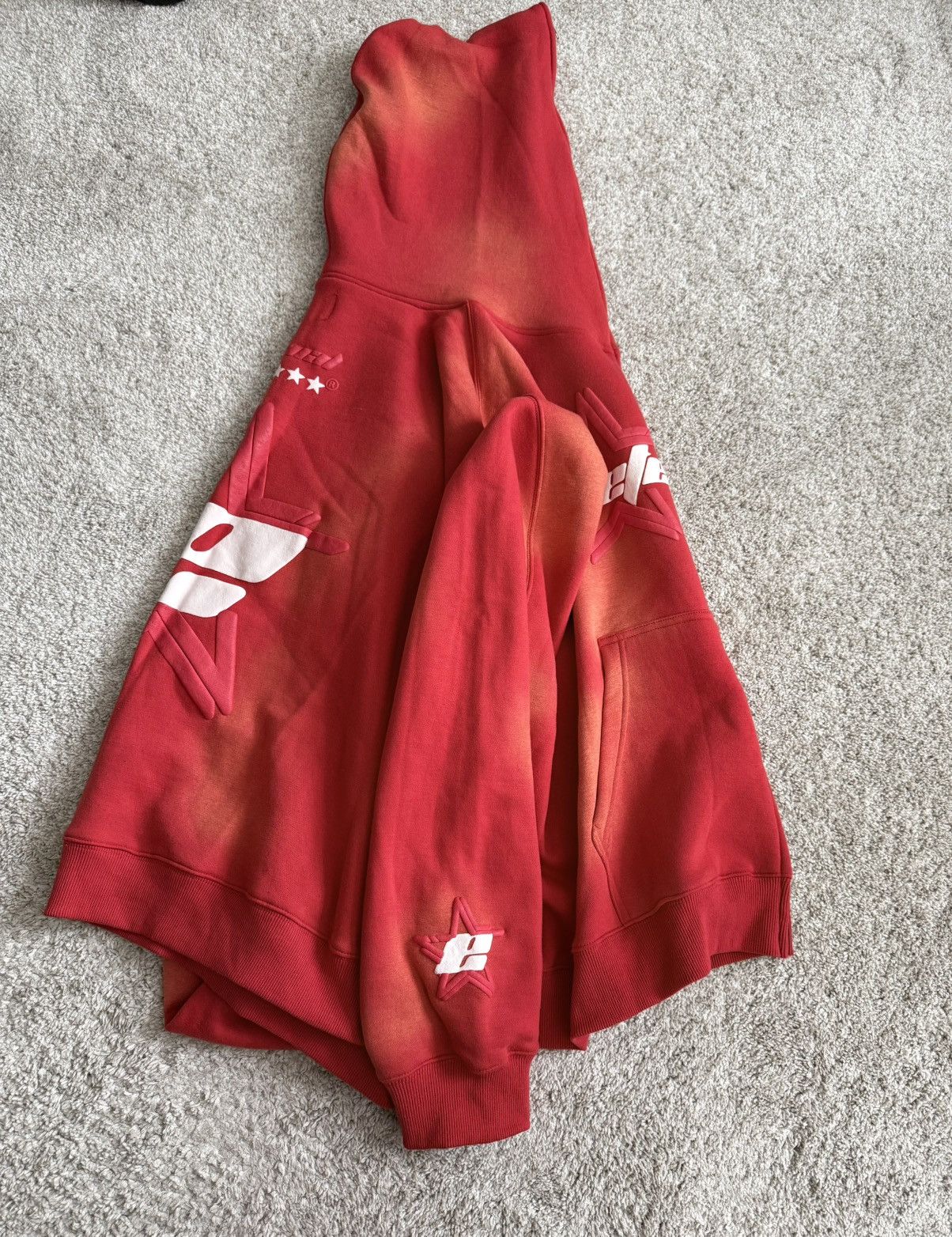 Other Sun Faded Star Boy Oversized Cropped Full Zip Up XXL Size US XXL / EU 58 / 5 - 4 Thumbnail