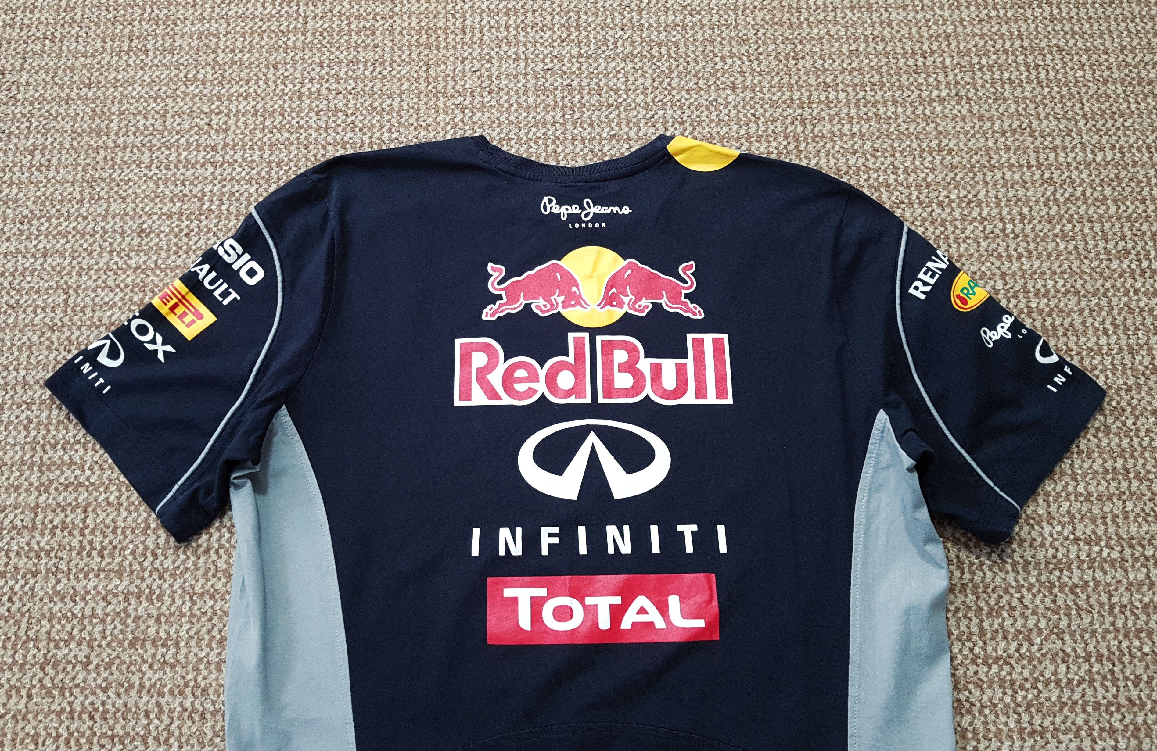Pepe Jeans Infiniti Red Bull Racing Pepe Jeans Red Bull F1 Team T Shirt Size US L / EU 52-54 / 3 - 3 Thumbnail