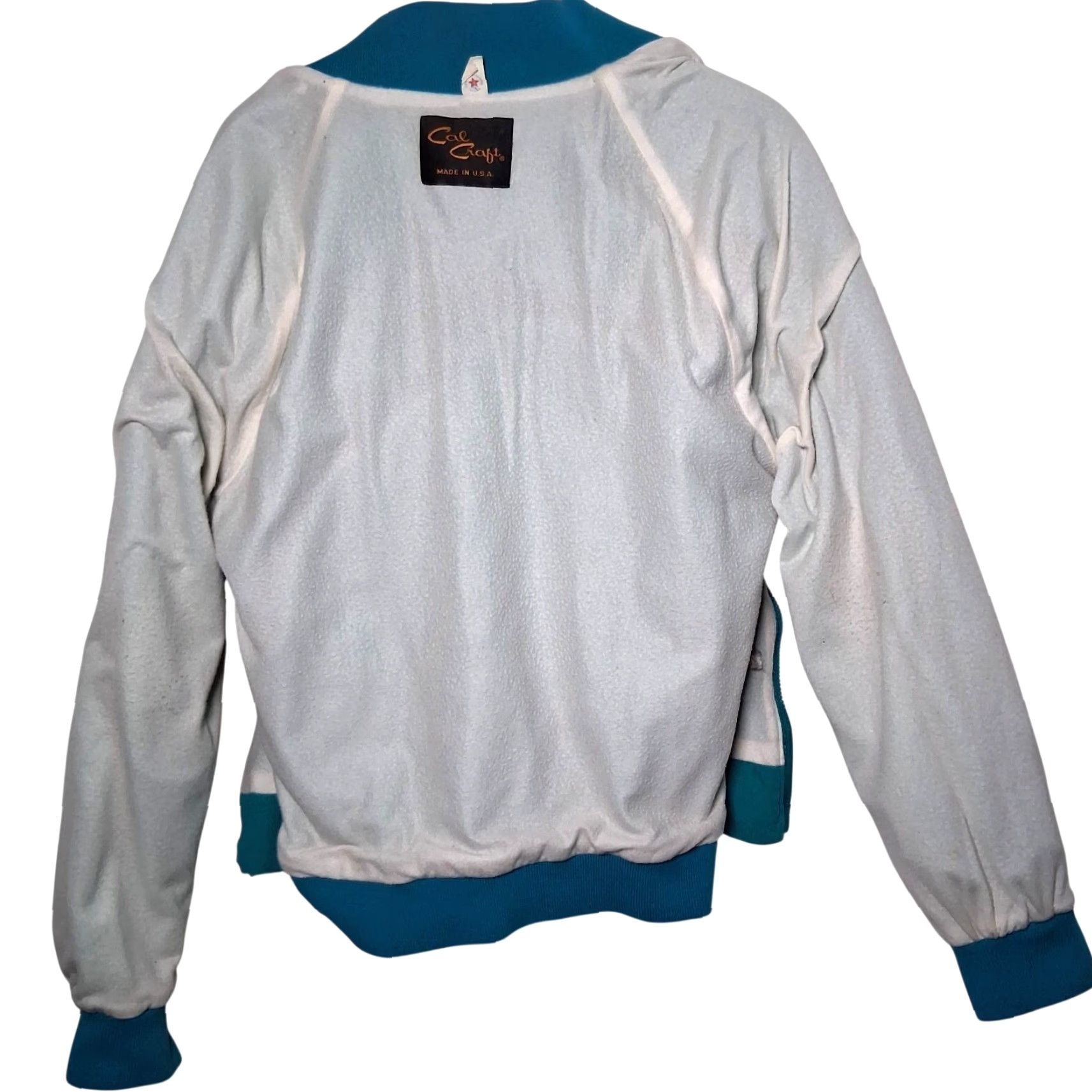 Vintage VINTAGE Cal Craft Jacket Men XL Blue Southwestern Western Bomber Jacket Size US XL / EU 56 / 4 - 3 Thumbnail
