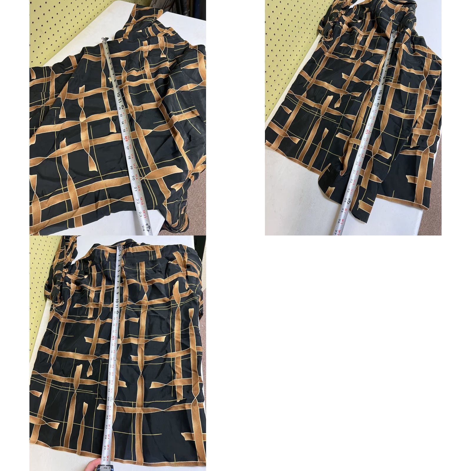 Vintage VINTAGE Casa Moda Mens Shirt M Brown Black Striped Button-Up Rayon Cotton Size US M / EU 48-50 / 2 - 8 Thumbnail