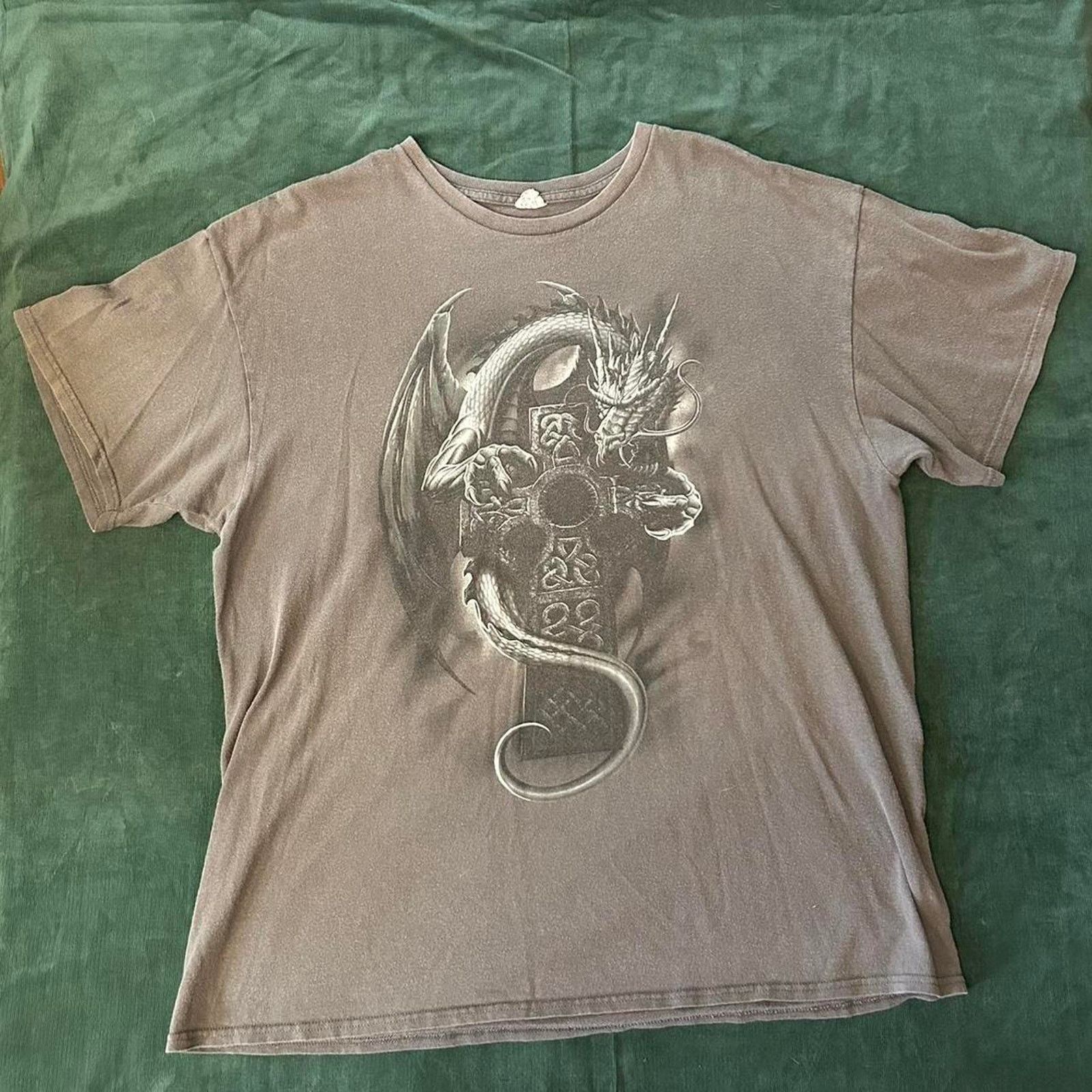 Delta Y2k grunge dragon tee Size US L / EU 52-54 / 3 - 1 Thumbnail