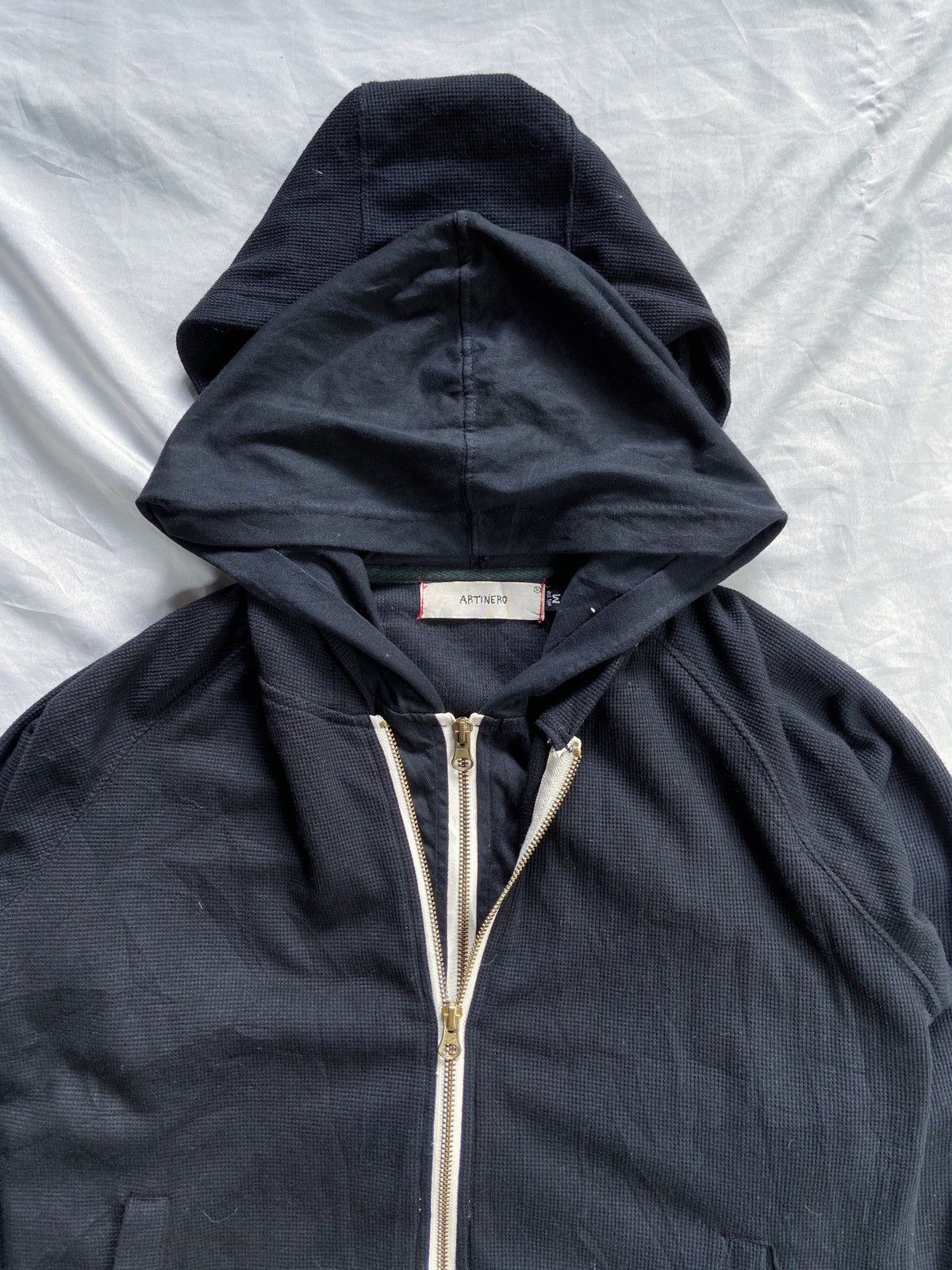 20471120 ARTINERO ART WORK DOUBLE LAYER ZIP HOODIE Size US M / EU 48-50 / 2 - 11 Thumbnail