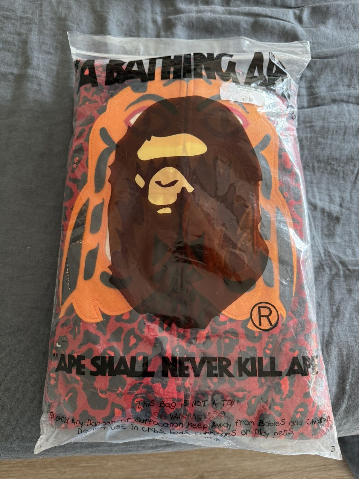 Bape BAPE Tiger Red Leopard Full Zip Hoodie Size US XL / EU 56 / 4 - 16 Thumbnail