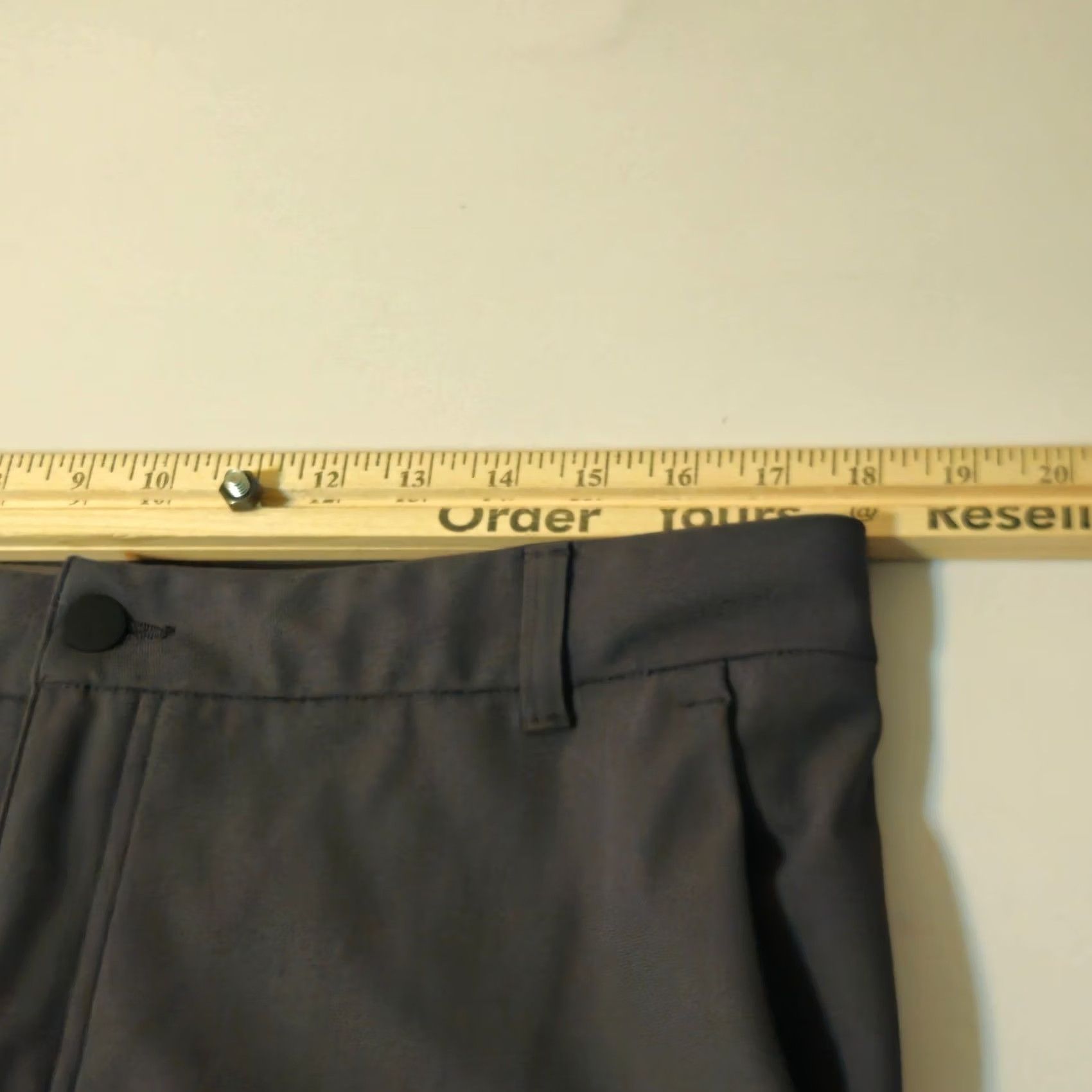 Vintage VRST Mens Performance Stretch Flat Front Trousers Size US 36 / EU 52 - 4 Thumbnail