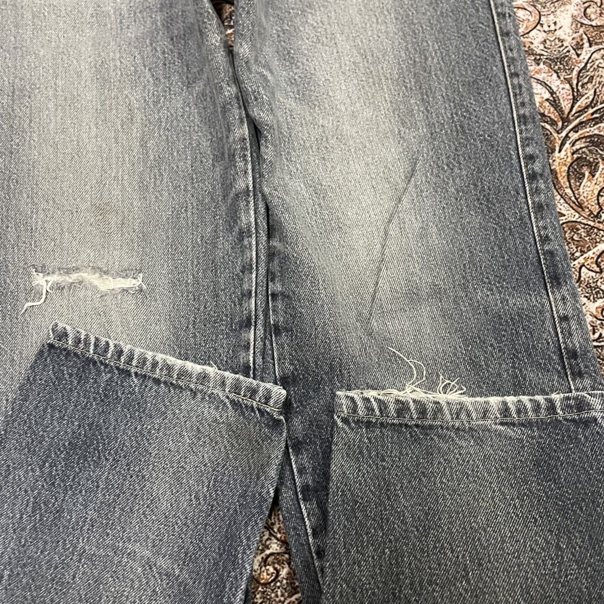 Big John 🔥Vintage 80s Big John Stoned Washed Ripped Distress Jeans Size US 31 - 7 Thumbnail