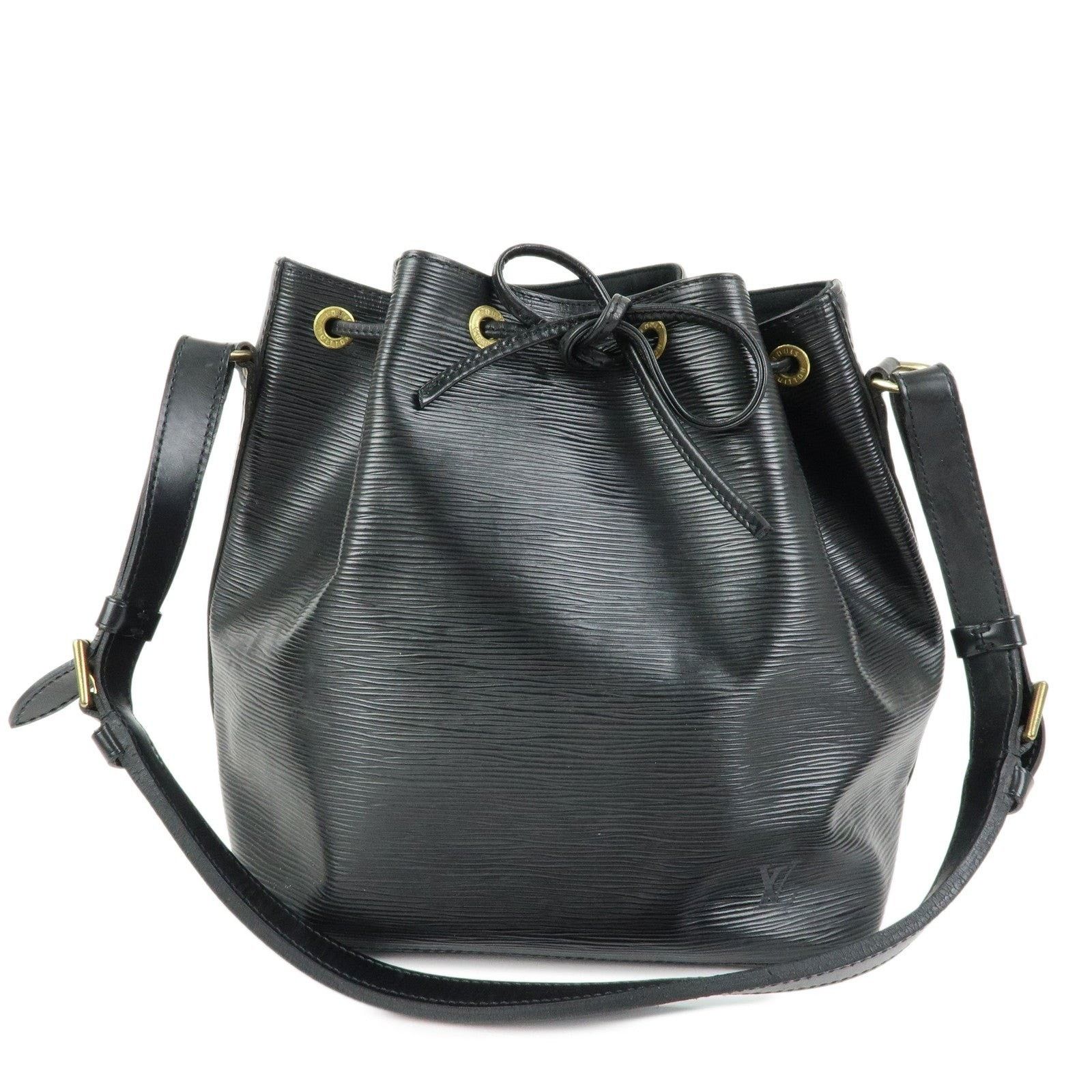 Louis Vuitton Louis Vuitton Epi Petit Noe Shoulder Bag Black Size ONE SIZE - 1 Thumbnail