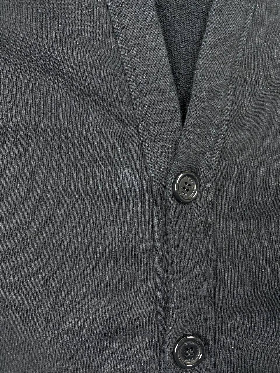 Celine Celine Cardigan Big Logo Men Size L Black Size US L / EU 52-54 / 3 - 6 Thumbnail