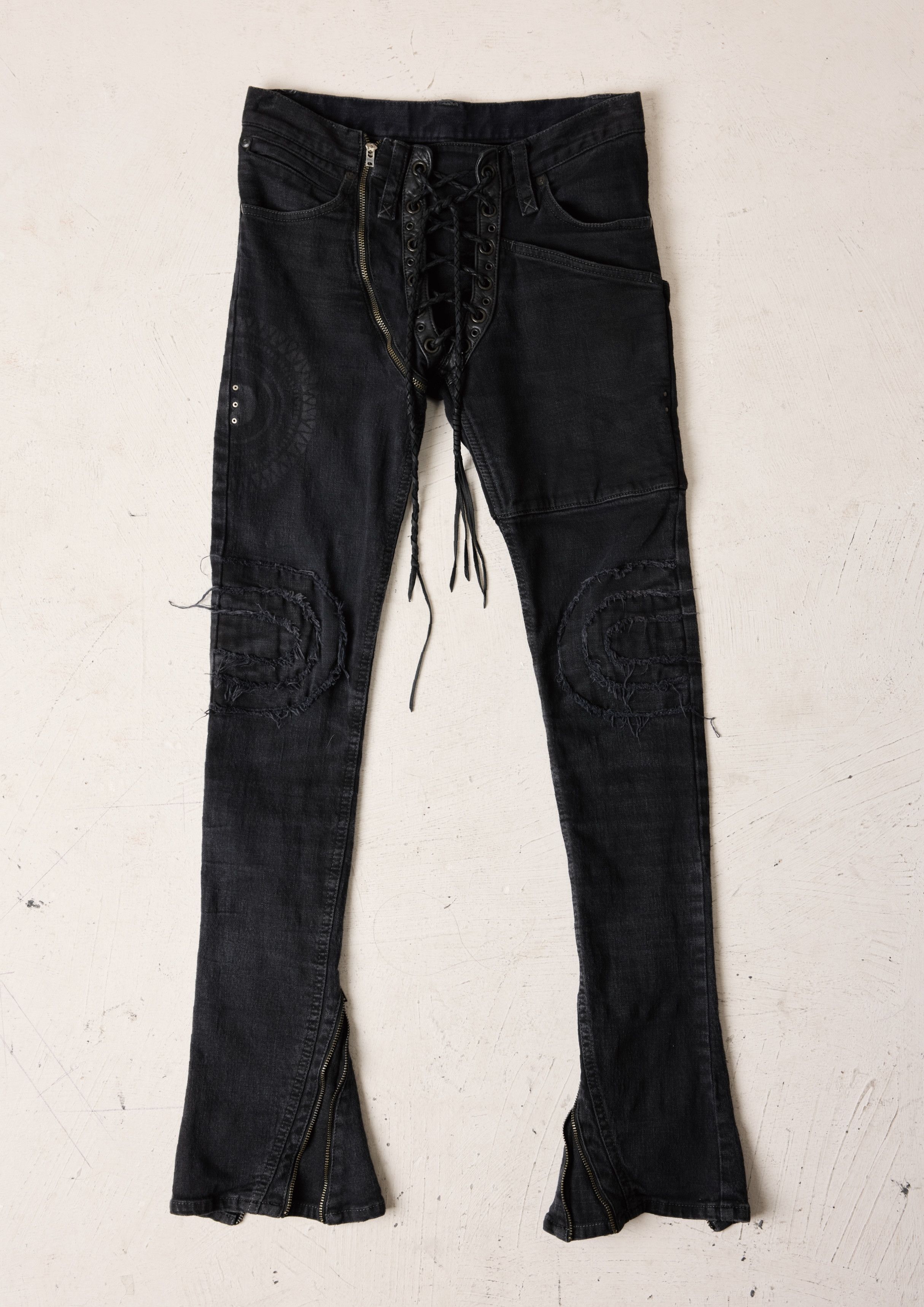 If Six Was Nine If Six Was Nine “Keith BCM” pin lace up flared