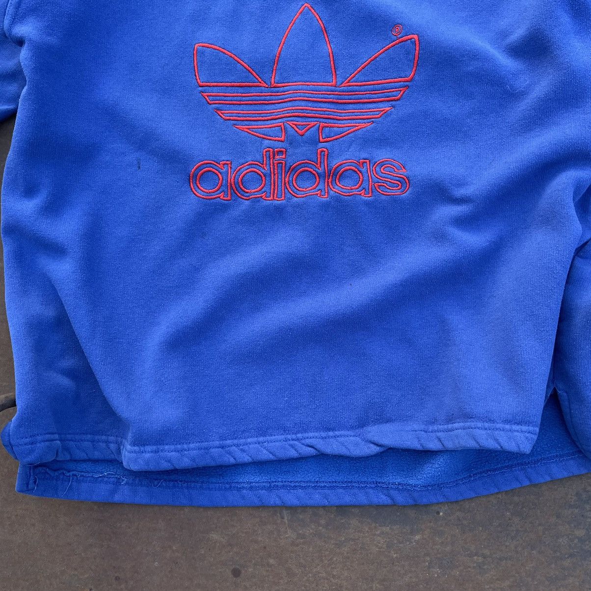 Y/Project Vintage Adidas Sweatshirt Big Logo 90s Y2K Streestyle Size US M / EU 48-50 / 2 - 7 Thumbnail