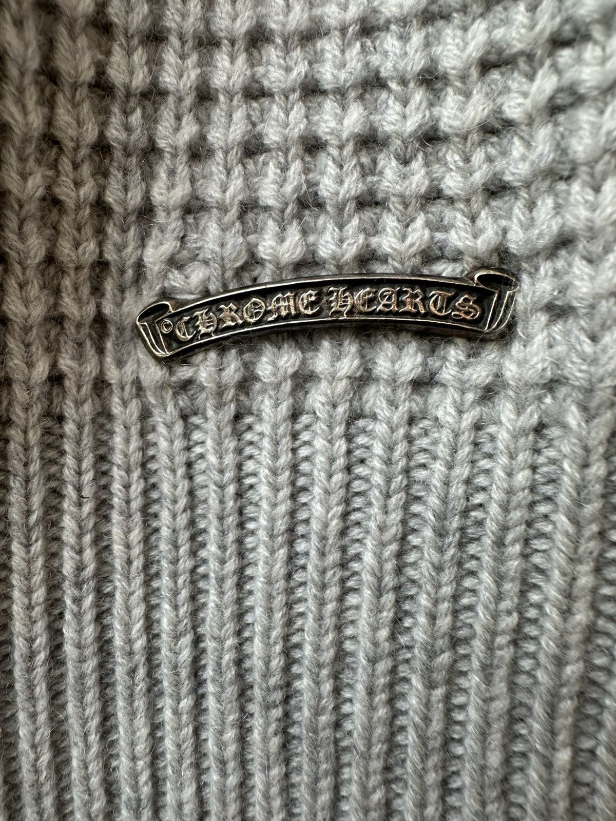 Chrome Hearts CHROME HEARTS KNITTED PATCH CARDIGAN Size US S / EU 44-46 / 1 - 5 Thumbnail