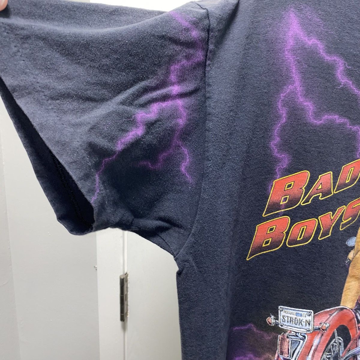 Other Vintage Tee Bad Boys Bad Toys Moto Biker Girl AOP XL Size US XL / EU 56 / 4 - 3 Thumbnail