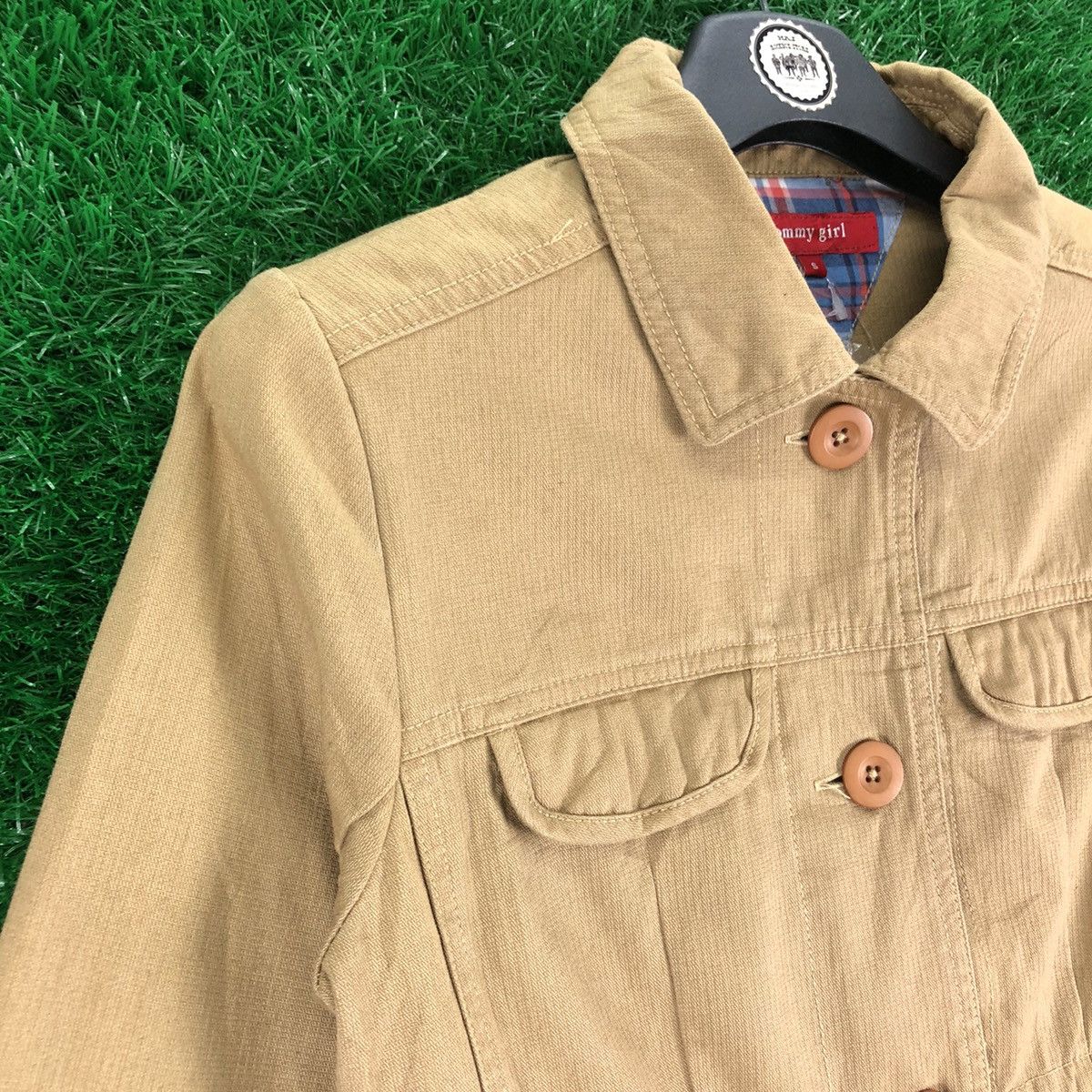 Tommy Hilfiger Vintage Y2K Jacket by Tommy Girl Size XXS / US 00 / IT 34 - 2 Thumbnail