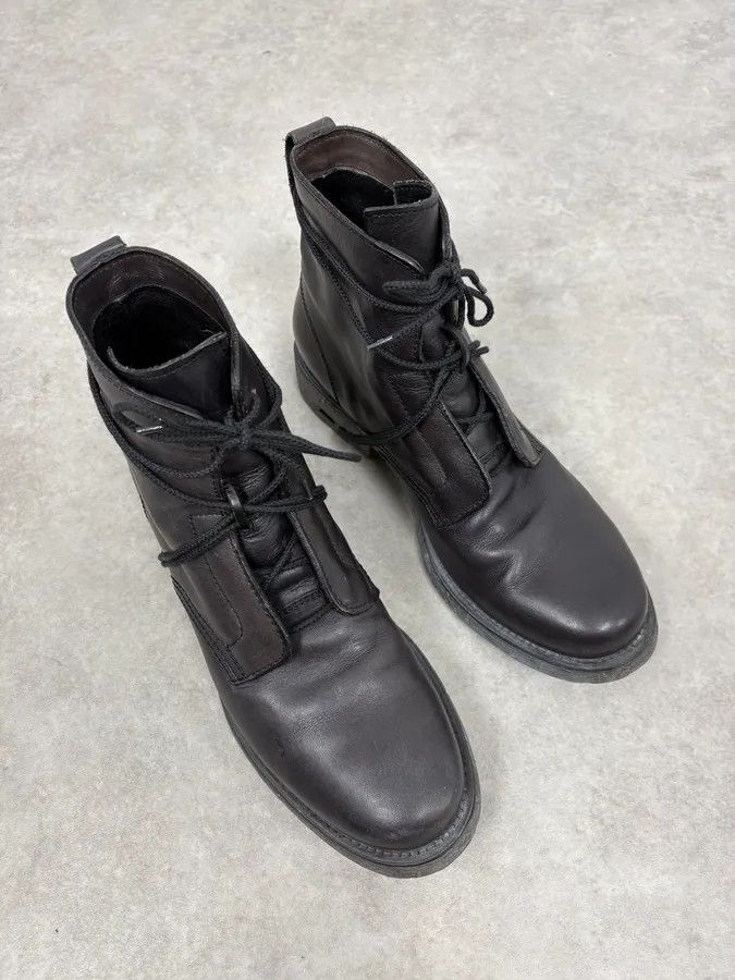 Dirk Bikkembergs 1990s Dirk Bikkembergs B-Laced Brown Combat Boots Size US 7 / EU 40 - 4 Thumbnail