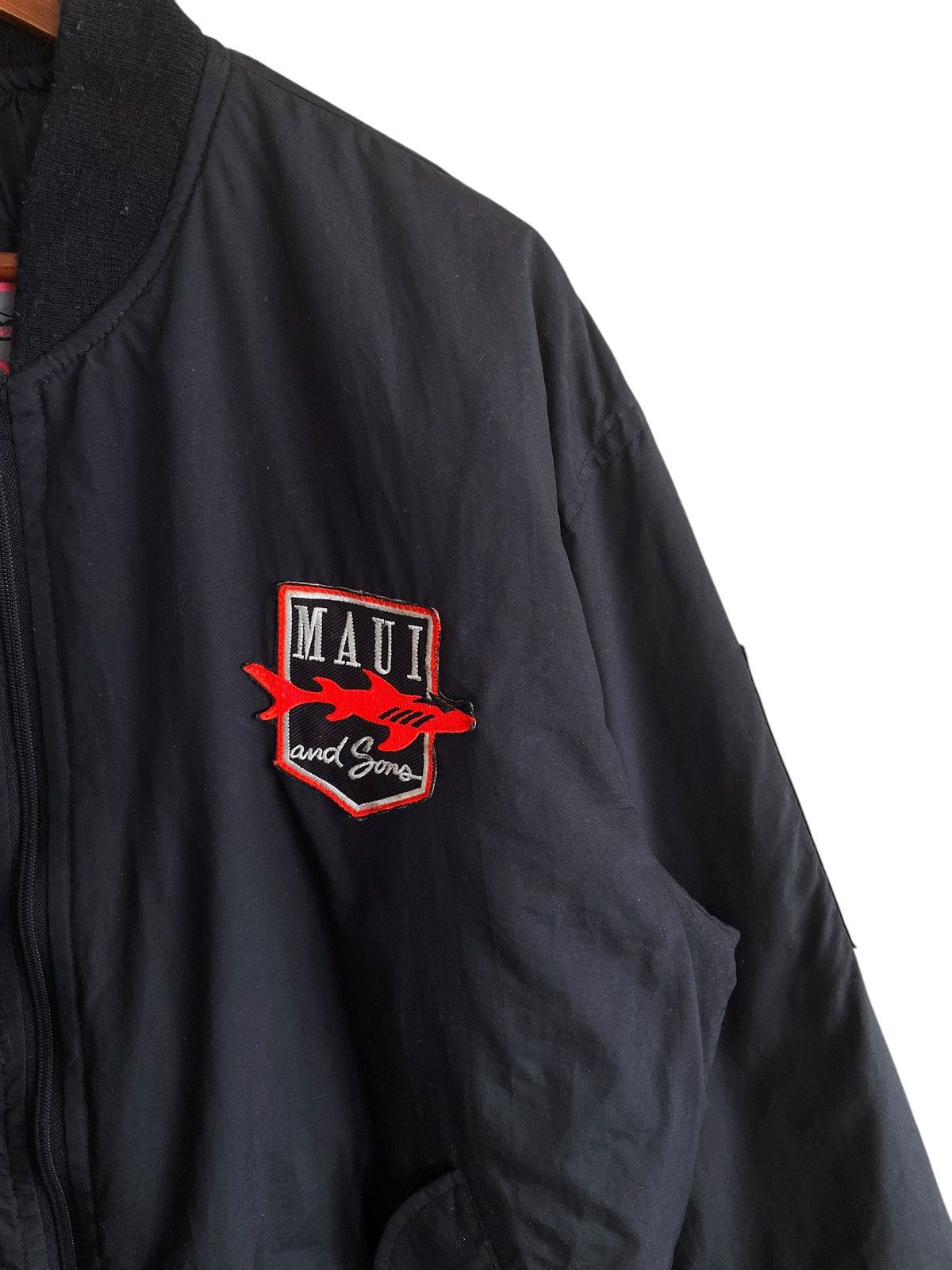 Maui and Sons Vintage Brand Maui & Sons Bomber Jacket 1990s Size US XL / EU 56 / 4 - 5 Thumbnail