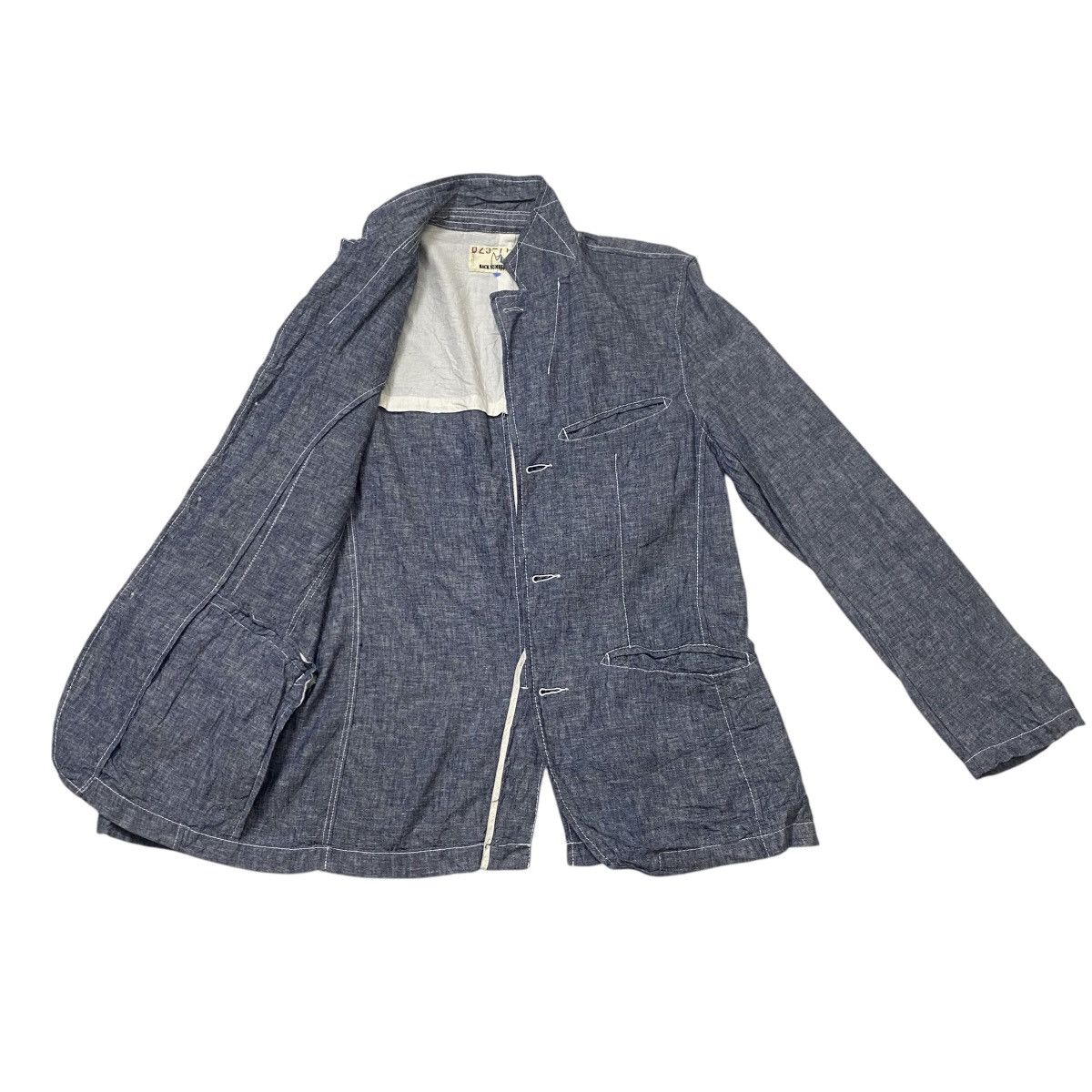 Designer × Japanese Brand Back Number Safari jacket Size US M / EU 48-50 / 2 - 8 Thumbnail