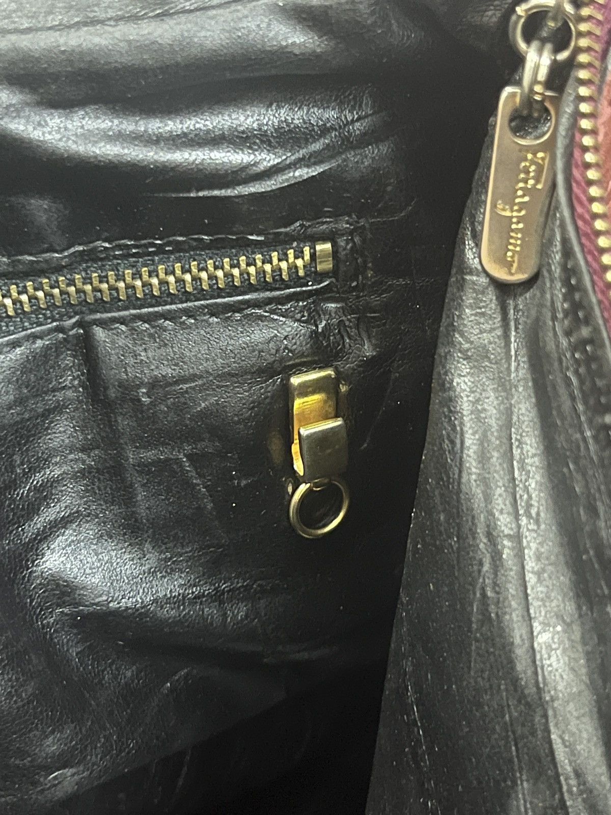 Salvatore Ferragamo Salvatore Ferragamo Leather Shoulder Bag Size ONE SIZE - 16 Thumbnail