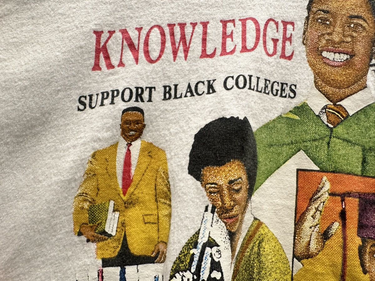 Vintage Vintage HBCU Support Black Colleges Tee Size US L / EU 52-54 / 3 - 3 Thumbnail