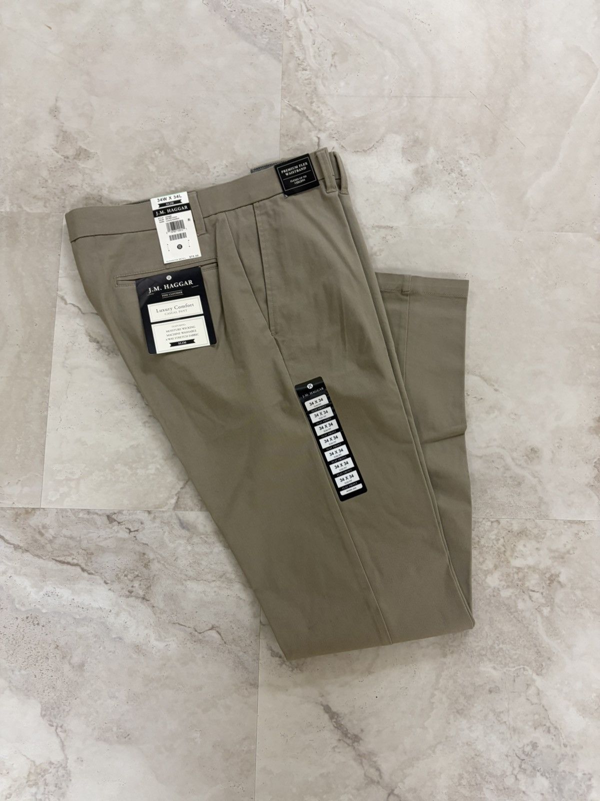 Haggar Haggar Dress Pants Size US 34 / EU 50 - 1 Thumbnail