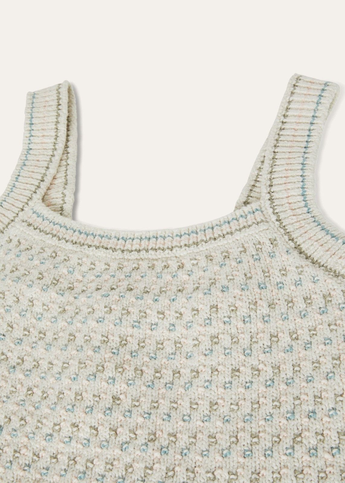 Loro Piana o1srvl11e0824 Cotton Crop Top in Multicolor Size XL / US 12-14 / IT 48-50 - 3 Thumbnail