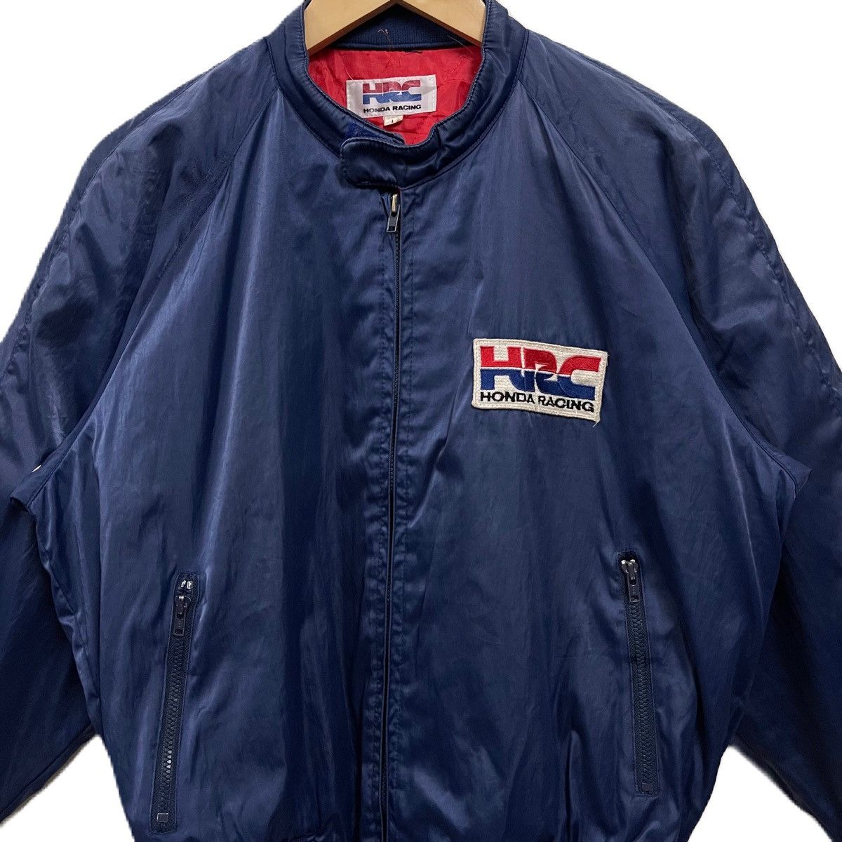 Honda Vintage 90s Honda Racing bomber jacket Size US L / EU 52-54 / 3 - 3 Thumbnail