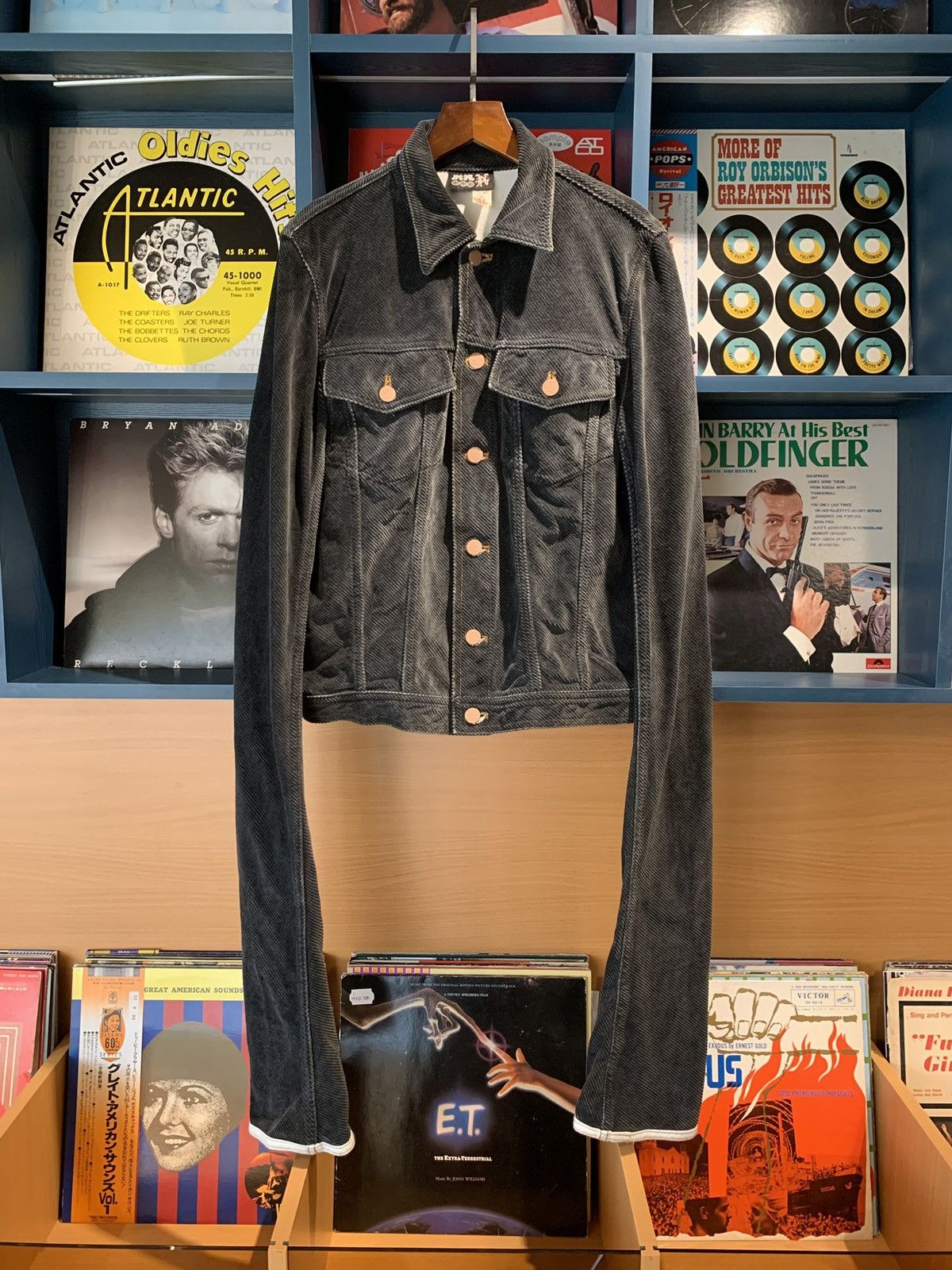 Jean Paul Gaultier Jean Paul Gaultier AW2002 Ultra-Long Sleeve Corduroy Trucker Size US M / EU 48-50 / 2 - 1 Thumbnail