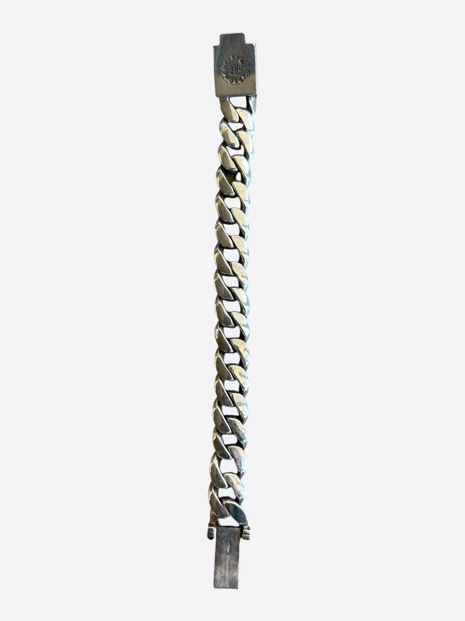 Chrome Hearts Chrome Hearts Silver Cross Cuban Bracelet Size ONE SIZE - 3 Thumbnail