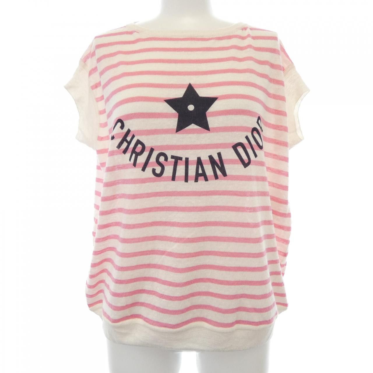 Dior Dior Christian Dior Cashmere Blend Knit Textile Tops 444S65BM761 DUTY FREE for USA Size ONE SIZE - 1 Thumbnail