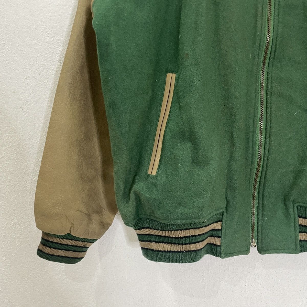 Japanese Brand Vintage Mps Company Big Logo Varsity Jacket Size US XL / EU 56 / 4 - 9 Thumbnail