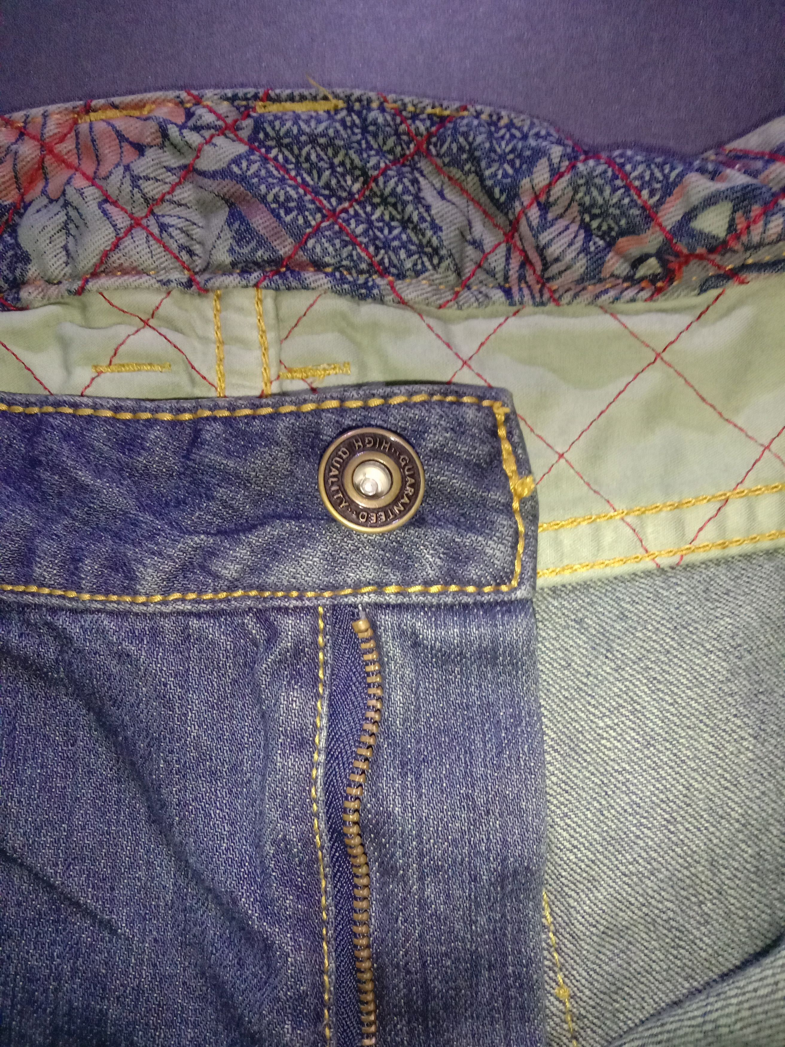 Anime Jeans Nishiki x Evangelion x Miyabi Musubi x Oriental Brand Size US 34 / EU 50 - 6 Thumbnail