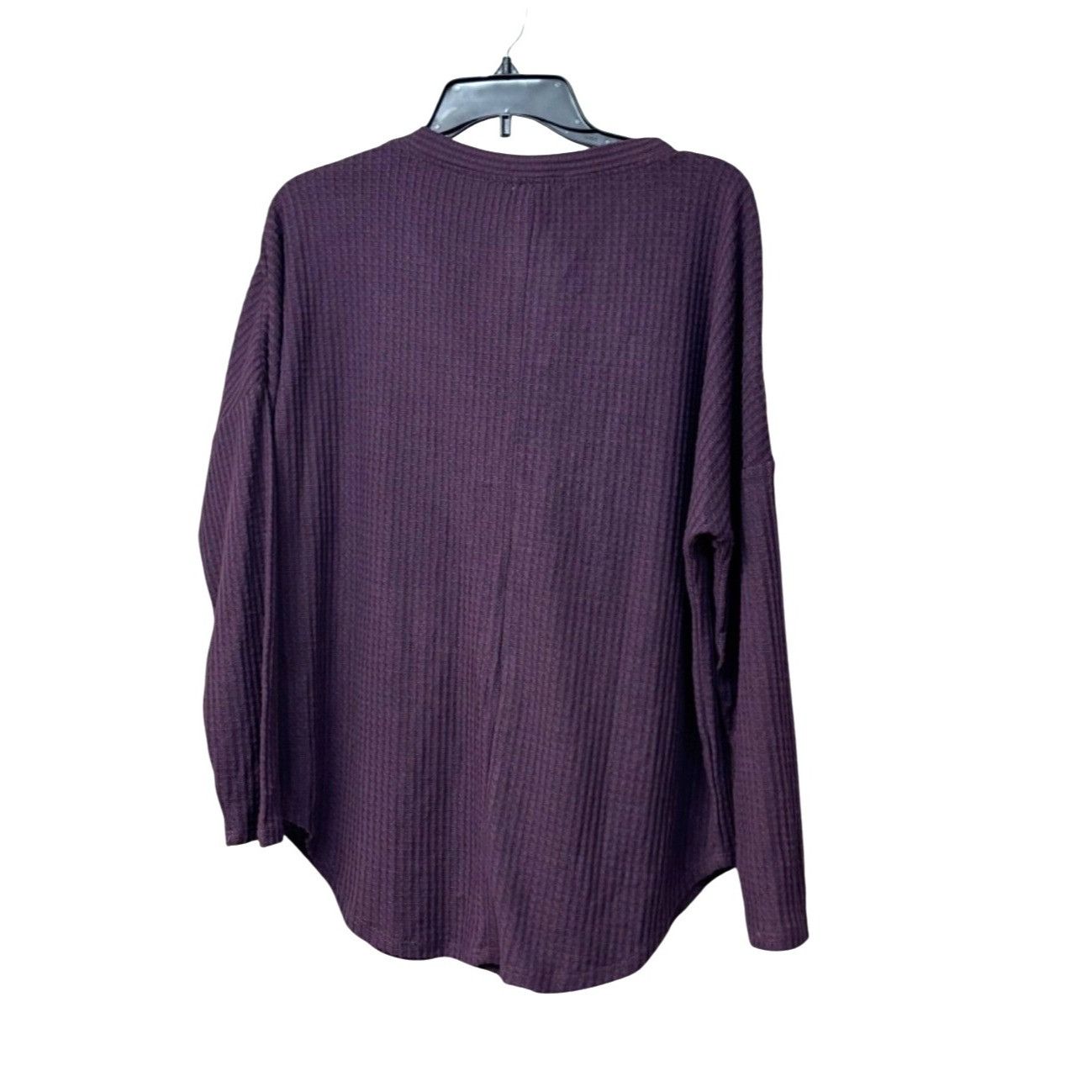 Other Ultra Flirt Junior's Waffle Knit Versatile Cardigan Top, Bla Size L / US 10 / IT 46 - 6 Thumbnail