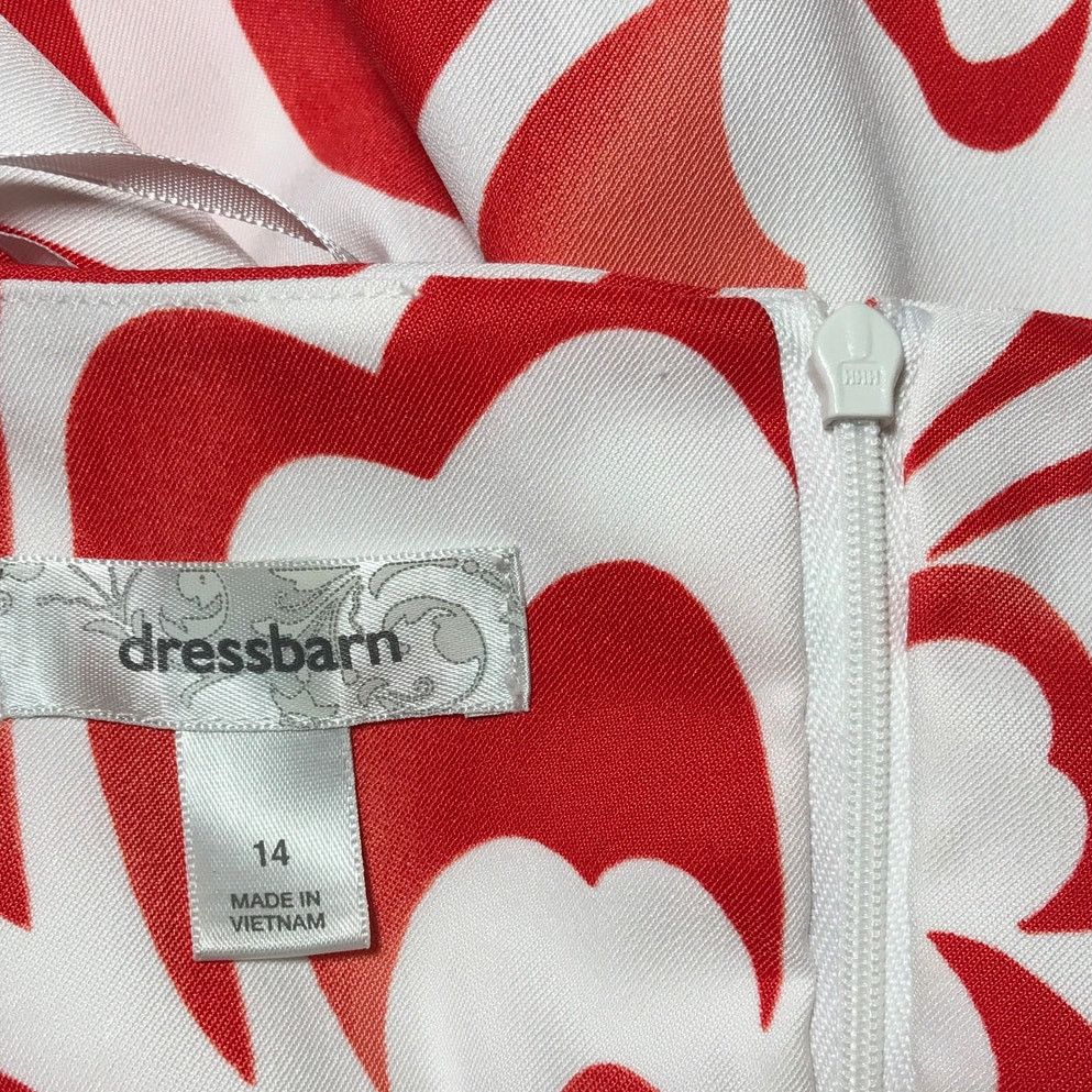 Other Dressbarn Floral Pleated Sleeveless A-Line Midi Dress 14 Size XL / US 12-14 / IT 48-50 - 3 Thumbnail