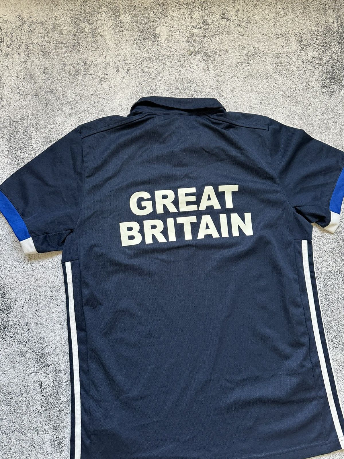 Adidas Adidas Great Britain T-shirt Big Logo Blue Fit Size US M / EU 48-50 / 2 - 10 Thumbnail