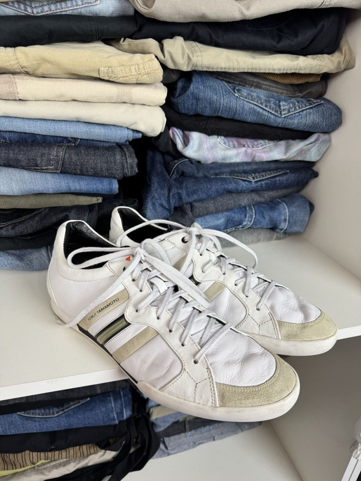 Y-3 Adidas x Y-3 Yohji Yamamoto Sala Sneakers Size UK 10 D Size US 10.5 / EU 43-44 - 1 Thumbnail