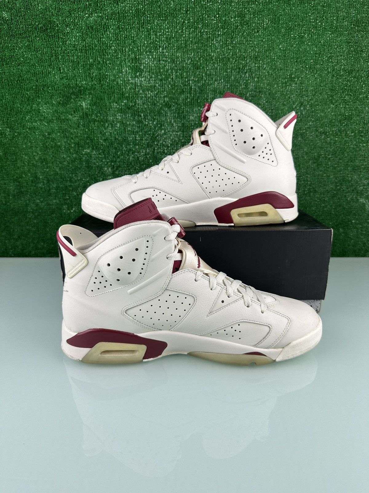 Jordan Brand Air Jordan 6 Retro 2015 Maroon Size 12 Size US 12 / EU 45 - 3 Thumbnail